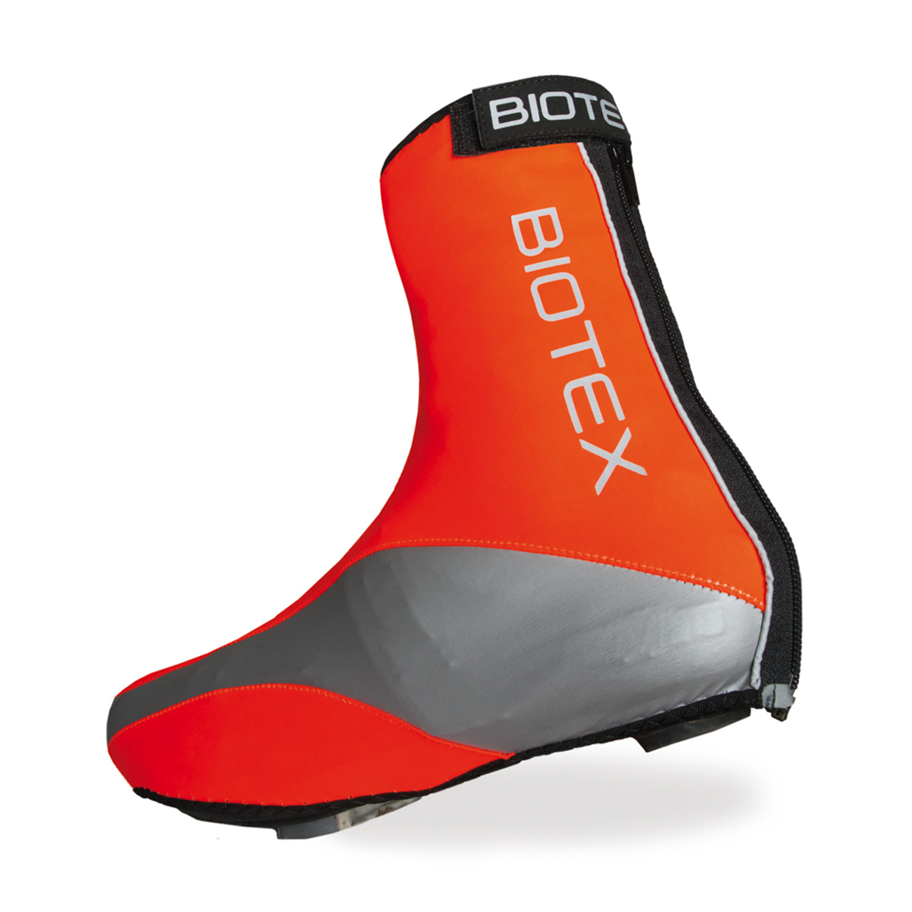 
                BIOTEX Cyklistické návleky na tretry - RAIN - oranžová/stříbrná 45-46
            