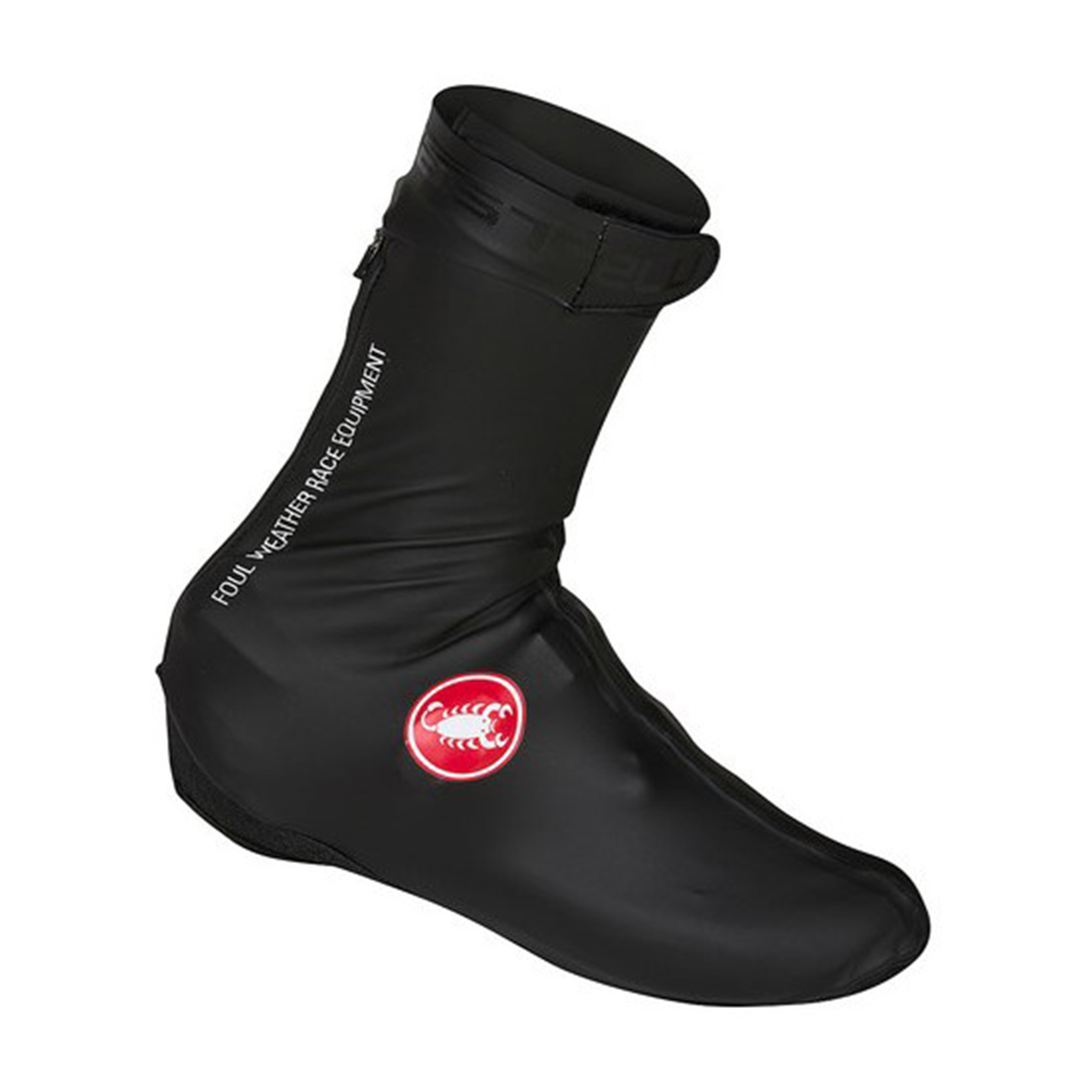 
                CASTELLI Cyklistické návleky na tretry - PIOGGIA 3 - černá 2XL
            