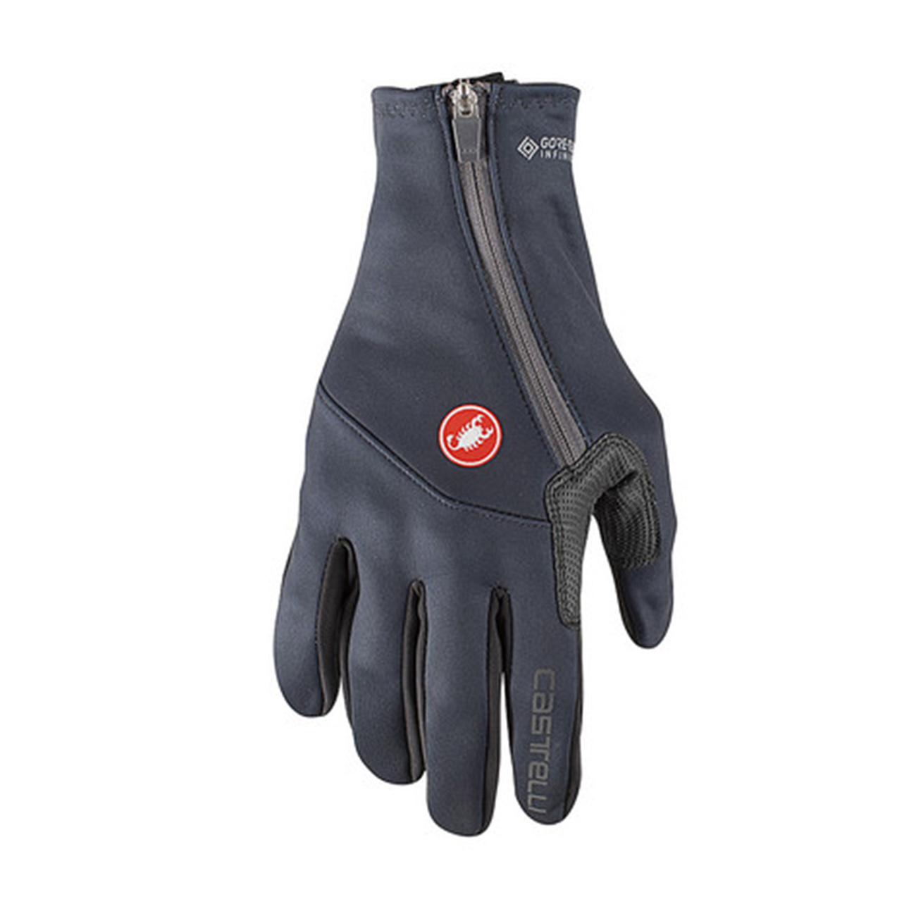 
                CASTELLI Cyklistické rukavice dlouhoprsté - MORTIROLO WINTER - modrá 2XL
            