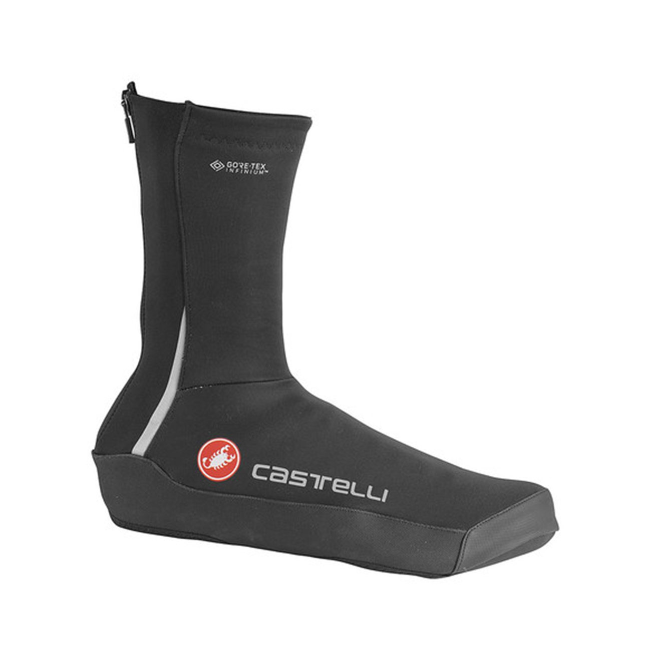 
                CASTELLI Cyklistické návleky na tretry - INTENSO UL - černá 2XL
            