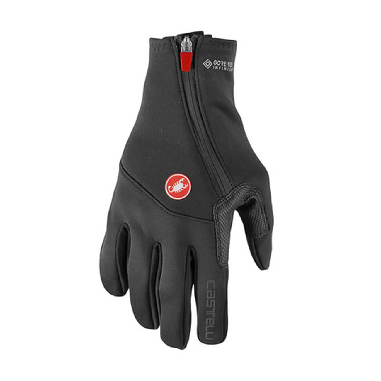 
                CASTELLI Cyklistické rukavice dlouhoprsté - MORTIROLO WINTER - černá 2XL
            