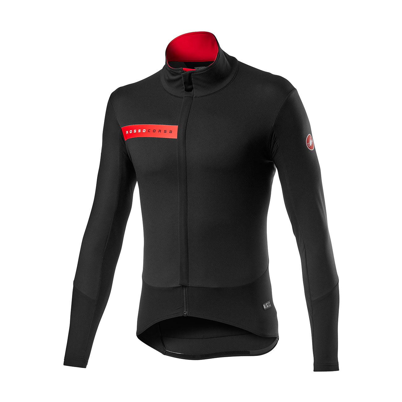 
                CASTELLI Cyklistická zateplená bunda - BETA RoS - černá
            