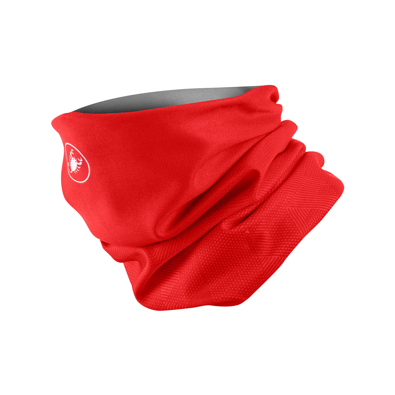 CASTELLI Cyklistický nákrčník - PRO THERMAL - červená