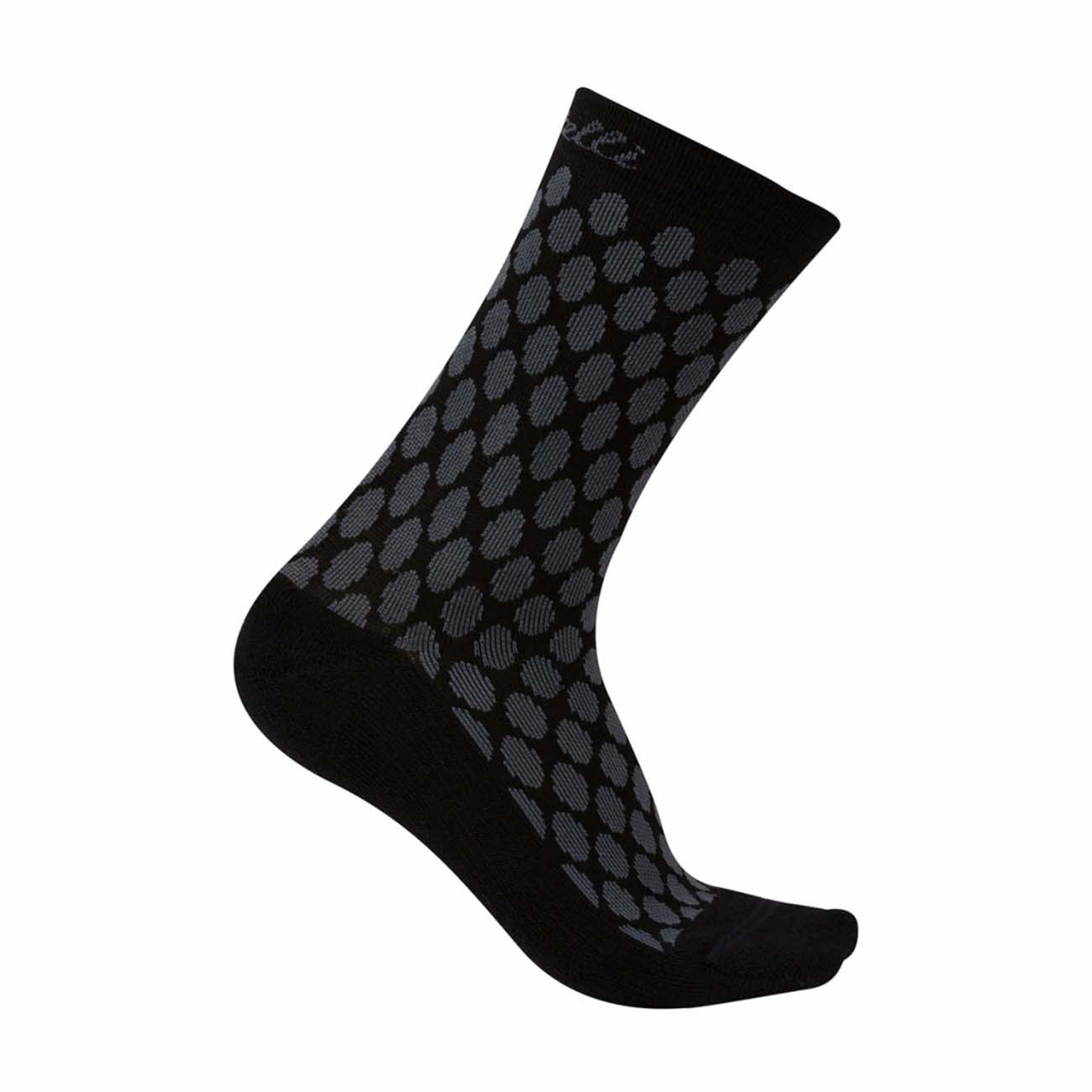 
                CASTELLI Cyklistické ponožky klasické - SFIDA 13 LADY WINTER - černá/šedá S-M
            
