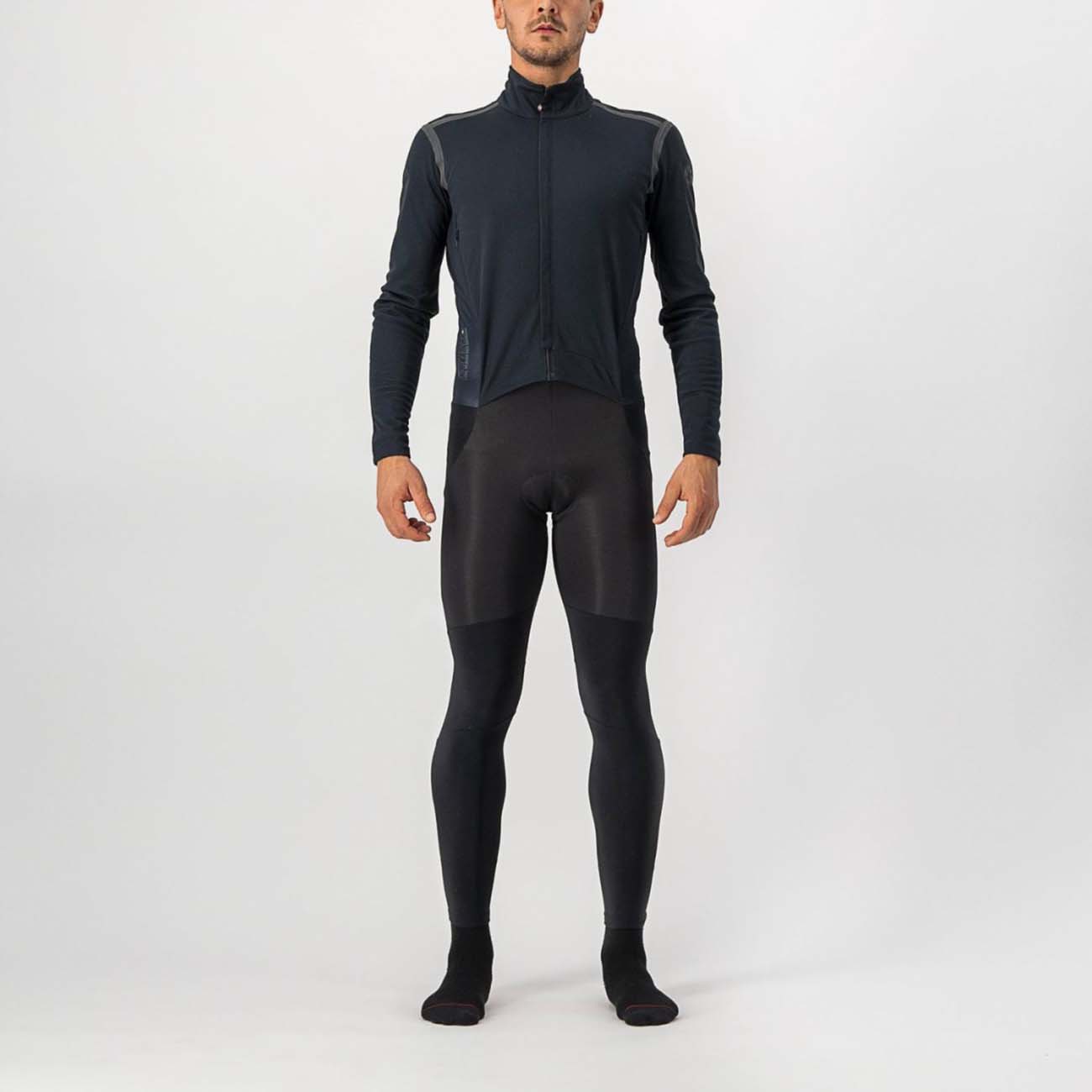 
                CASTELLI Cyklistická kombinéza - SANREMO ROS - černá 3XL
            