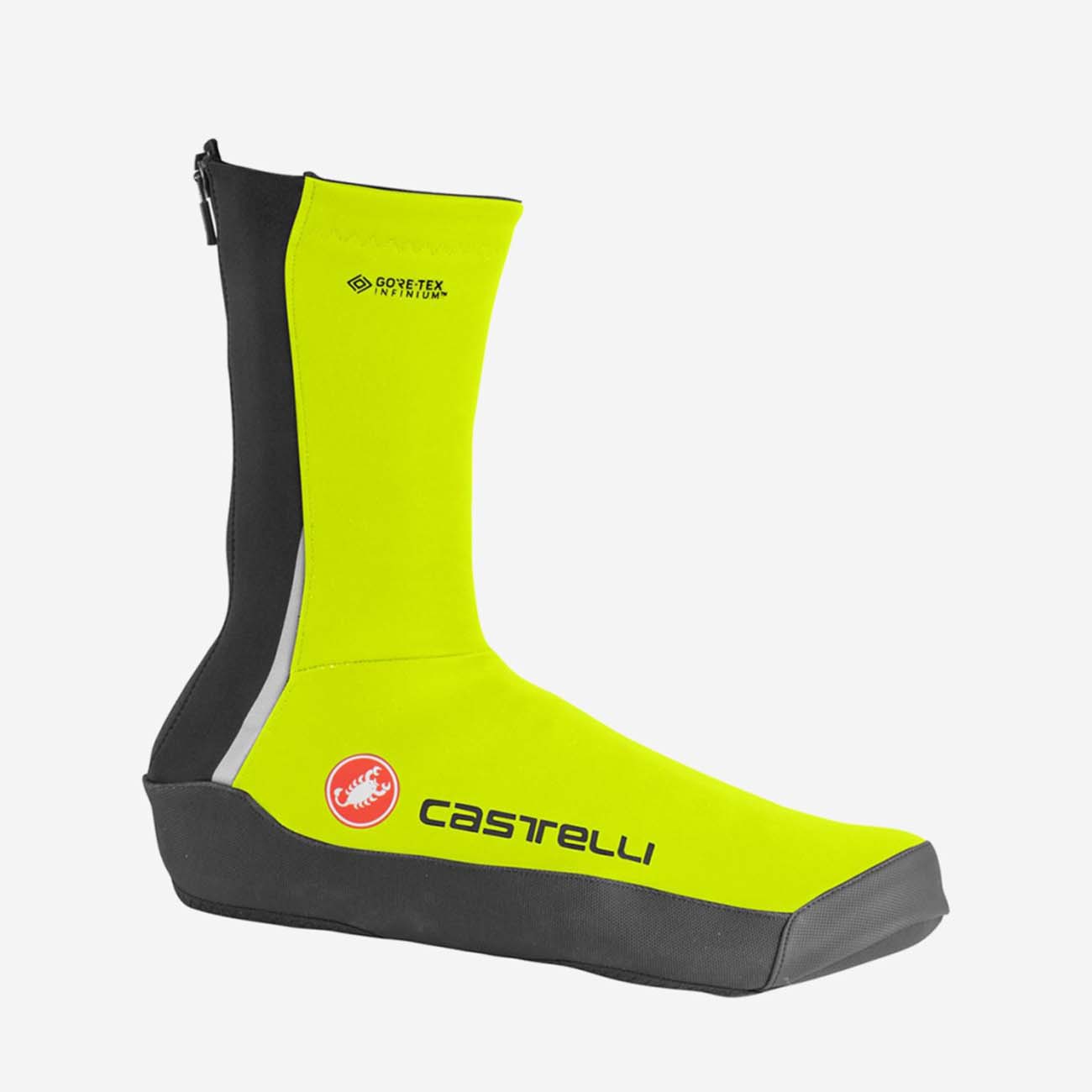 
                CASTELLI Cyklistické návleky na tretry - INTENSO UL - žlutá XL
            