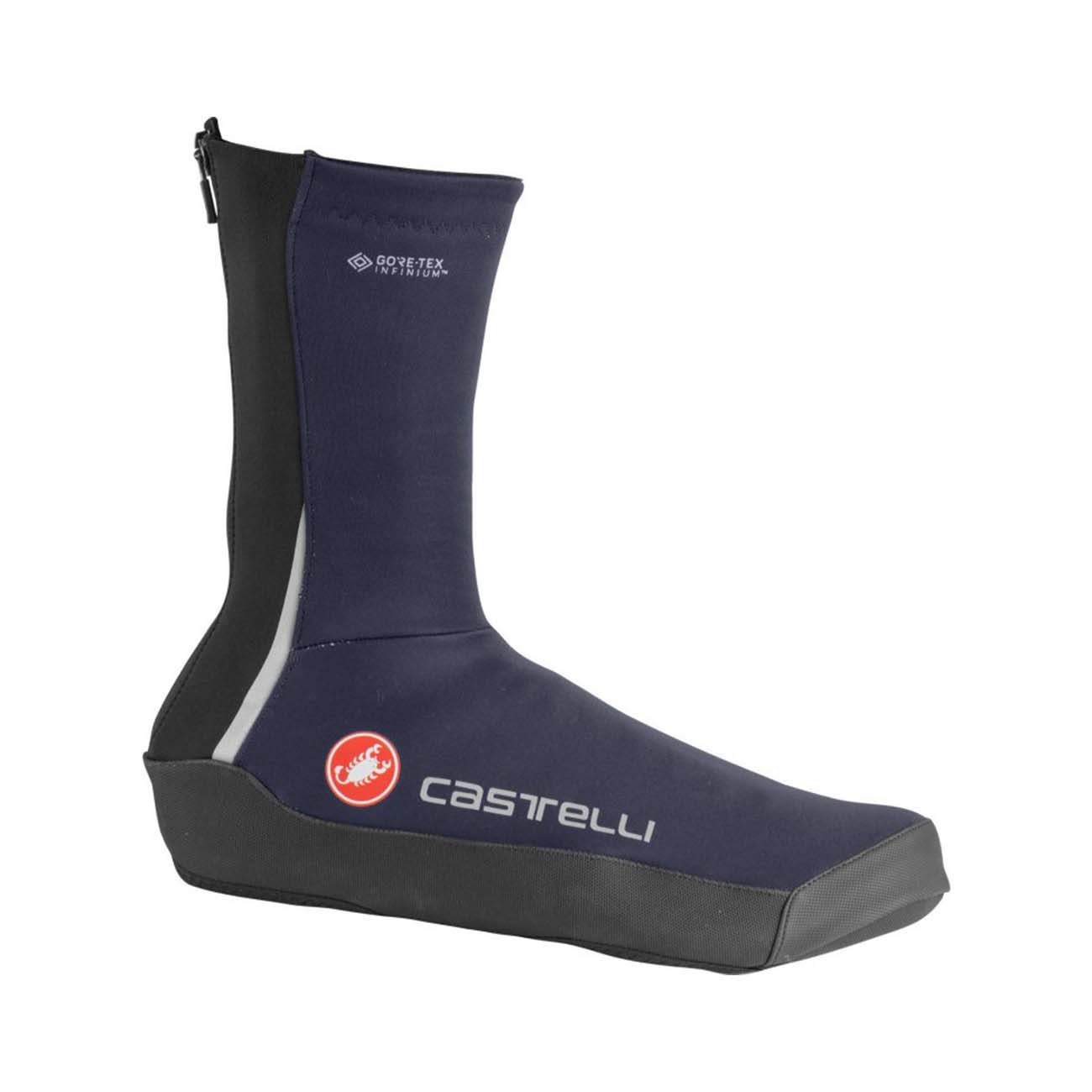 
                CASTELLI Cyklistické návleky na tretry - INTENSO UL - modrá 2XL
            