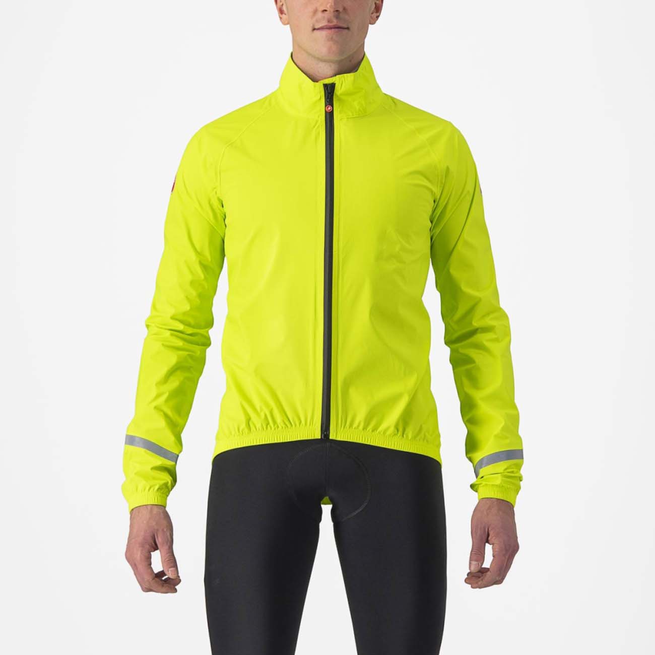 
                CASTELLI Cyklistická voděodolná pláštěnka - EMERGENCY RAIN 2 - žlutá 3XL
            