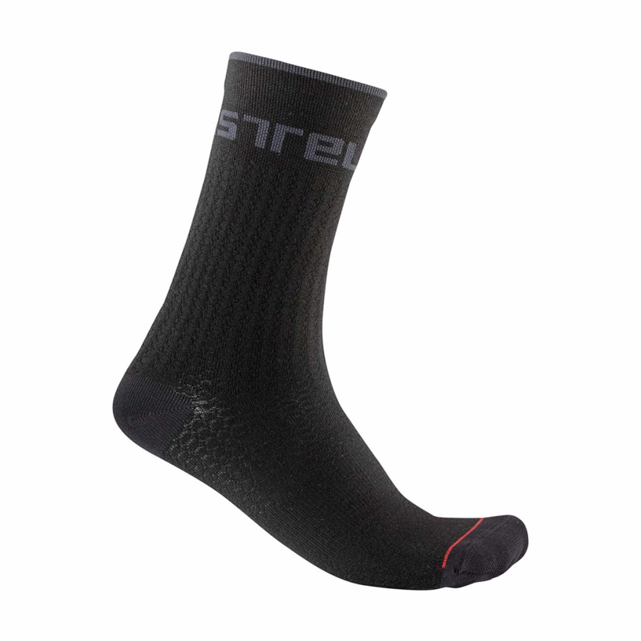 
                CASTELLI Cyklistické ponožky klasické - DISTANZA 20 WINTER - černá S-M
            