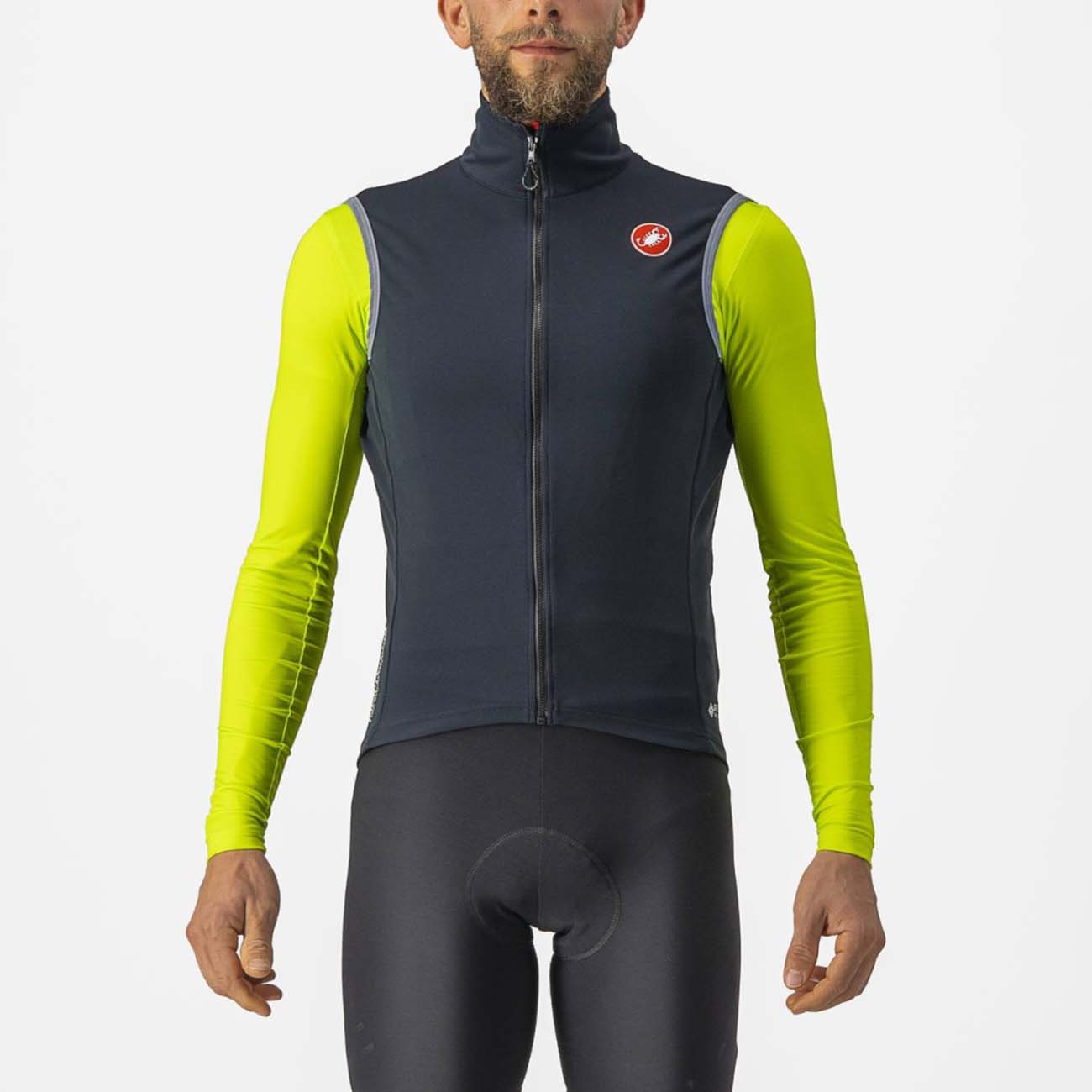 
                CASTELLI Cyklistická vesta - PERFETTO ROS 2 - antracitová 3XL
            