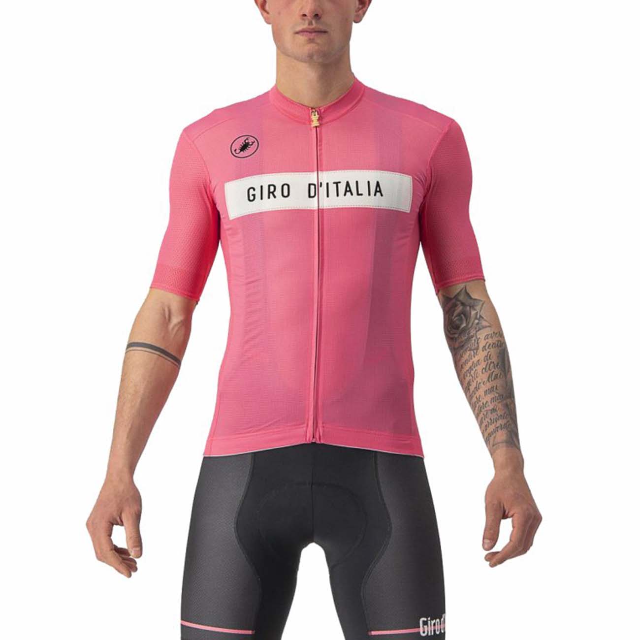
                CASTELLI Cyklistický dres s krátkým rukávem - GIRO D\'ITALIA 2024 - růžová
            