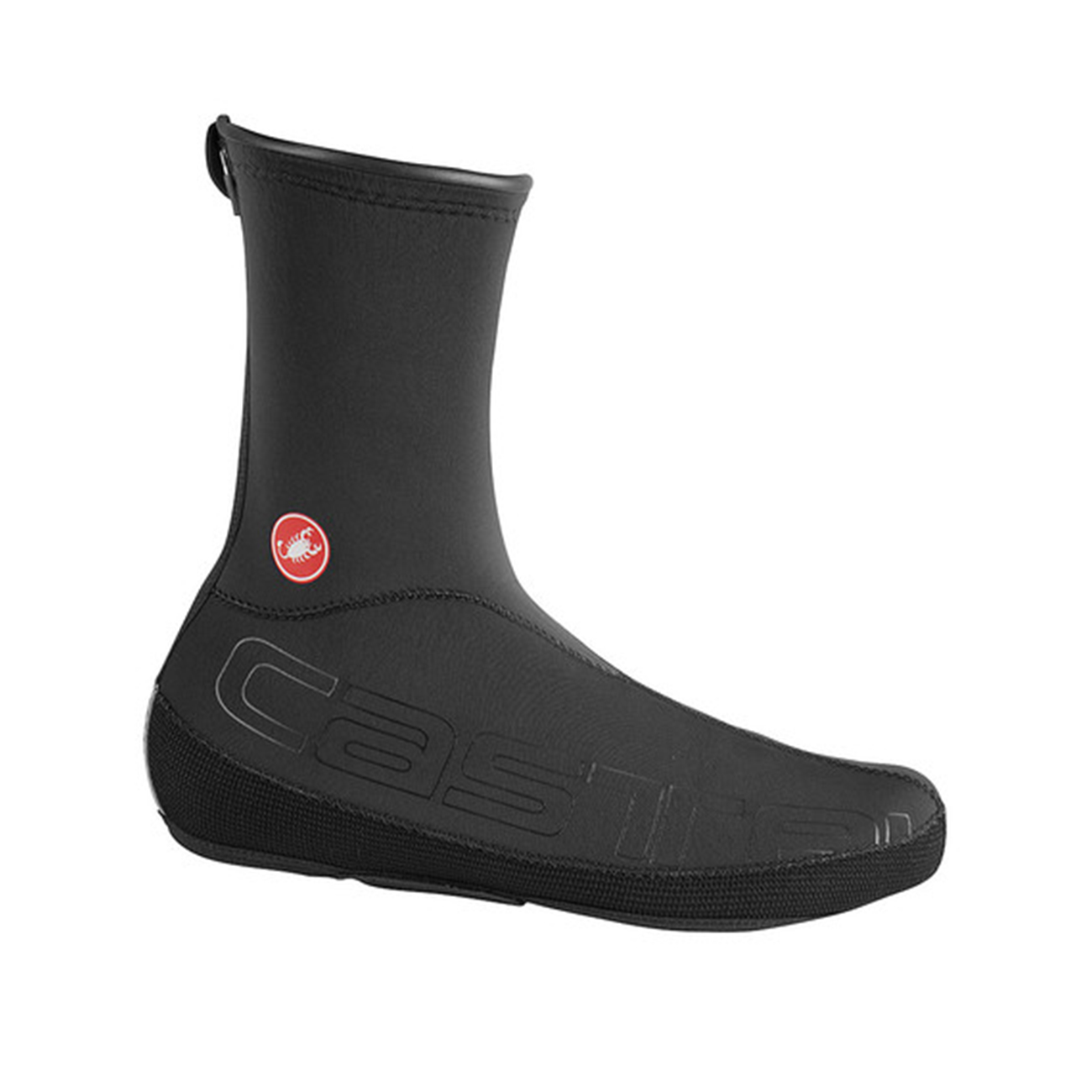 
                CASTELLI Cyklistické návleky na tretry - DILUVIO UL - černá L-XL
            