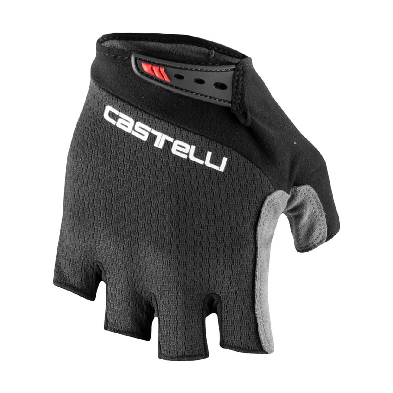 
                CASTELLI Cyklistické rukavice krátkoprsté - ENTRATA V - černá 2XL
            
