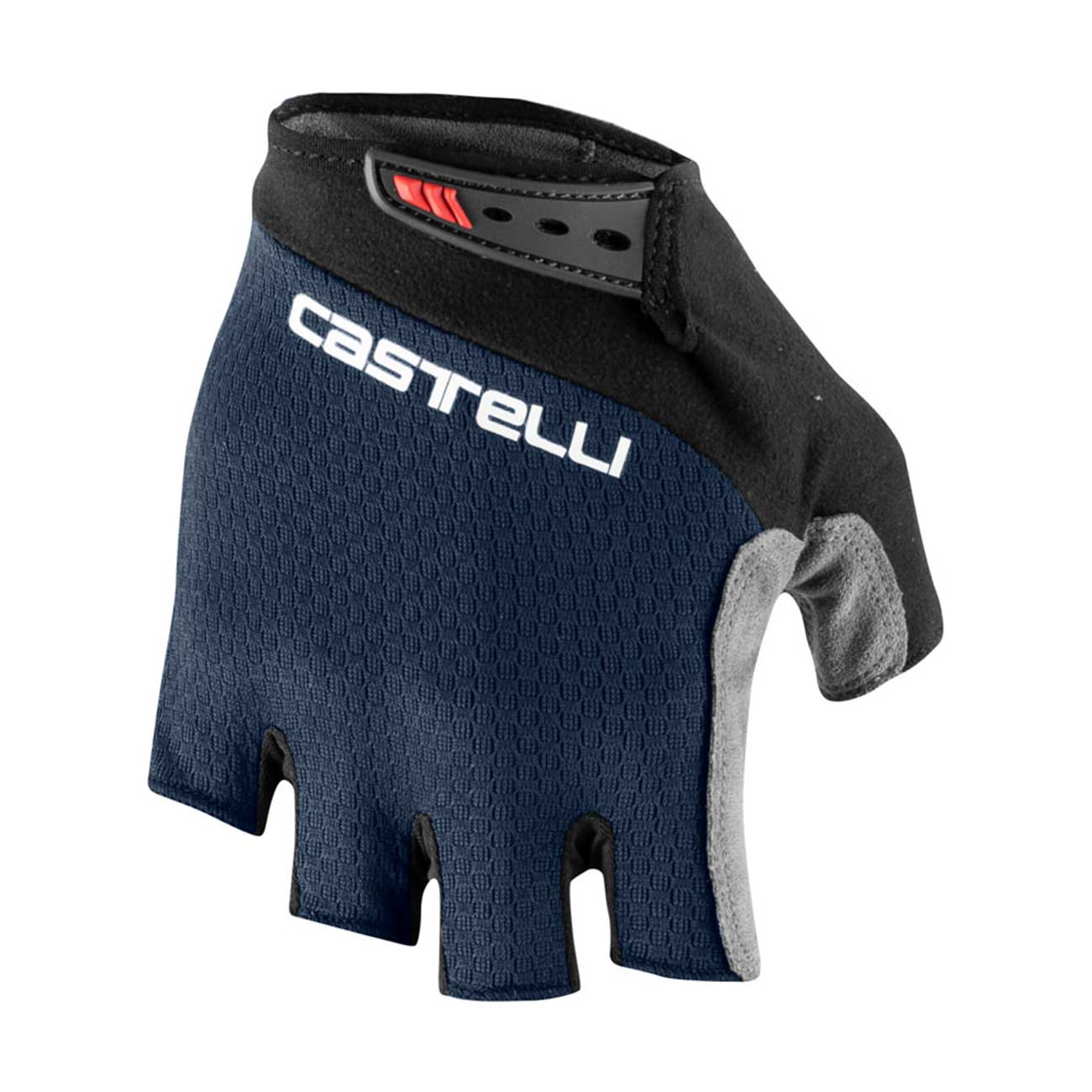 
                CASTELLI Cyklistické rukavice krátkoprsté - ENTRATA V - modrá S
            