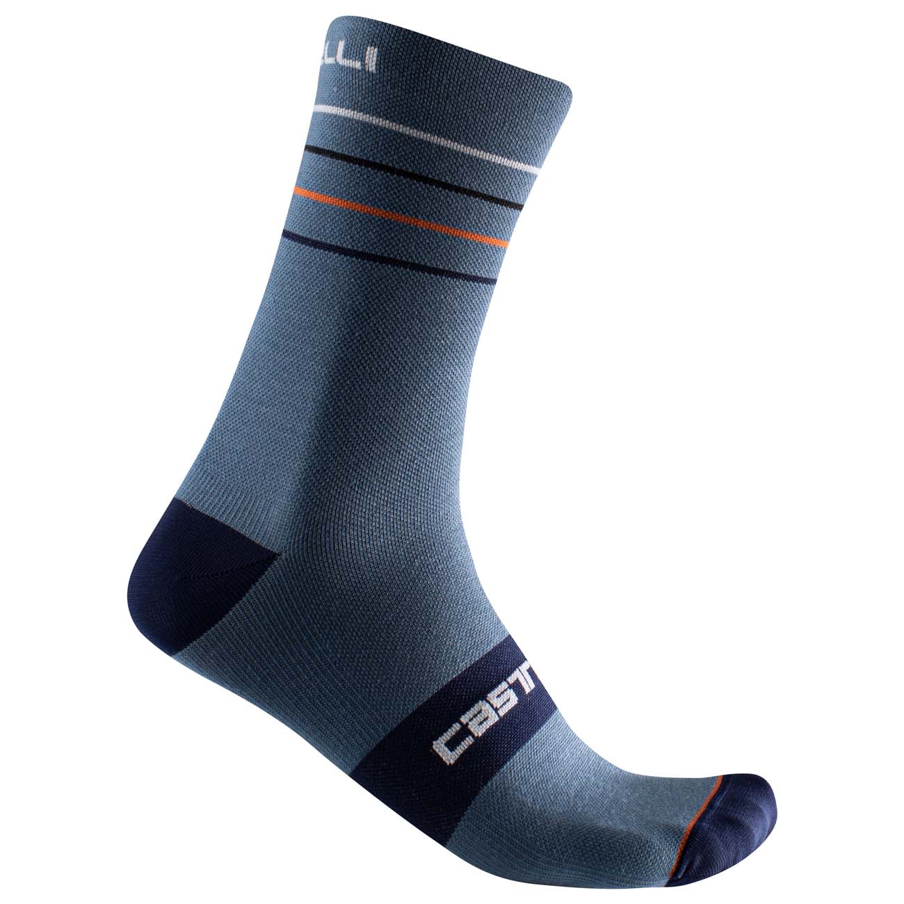 
                CASTELLI Cyklistické ponožky klasické - ENDURANCE 15 - vícebarevná S-M
            