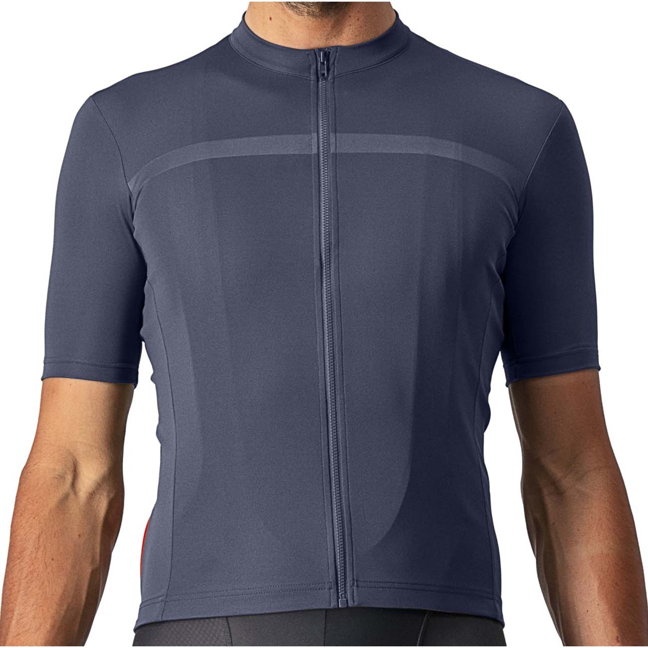 
                CASTELLI Cyklistický dres s krátkým rukávem - CLASSIFICA - modrá S
            