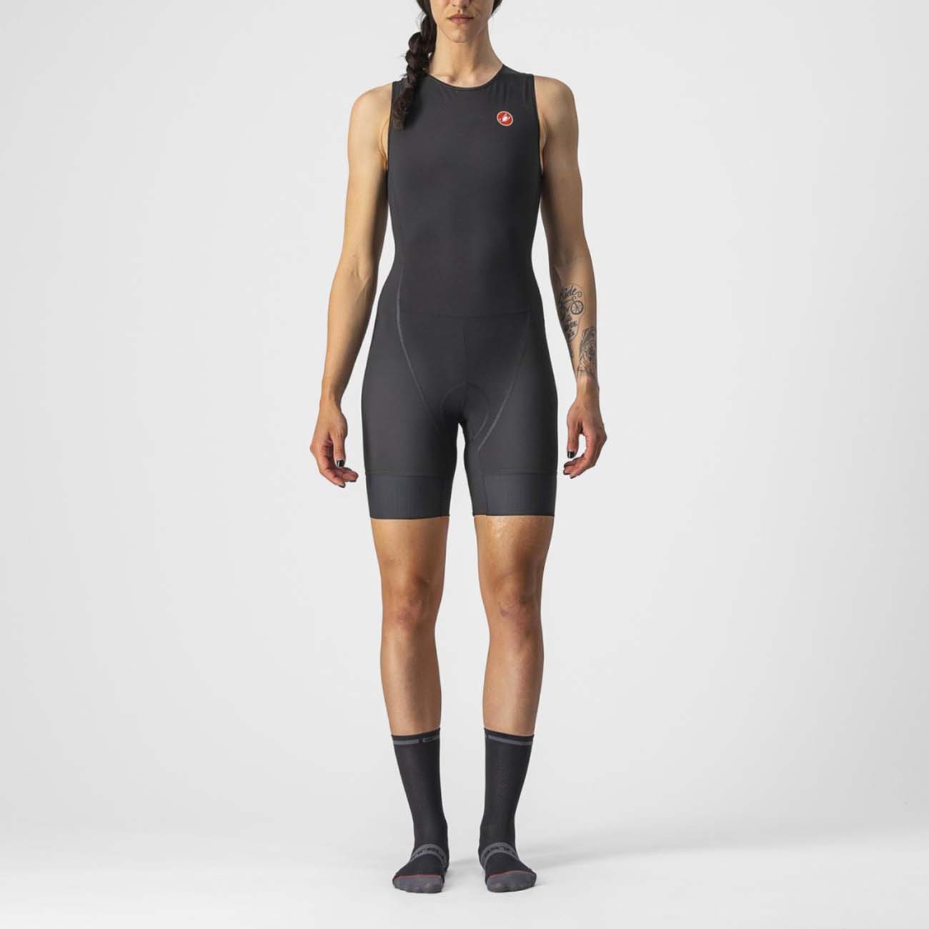 
                CASTELLI Cyklistický overal - CORE W SPR-OLY LADY - černá XL
            