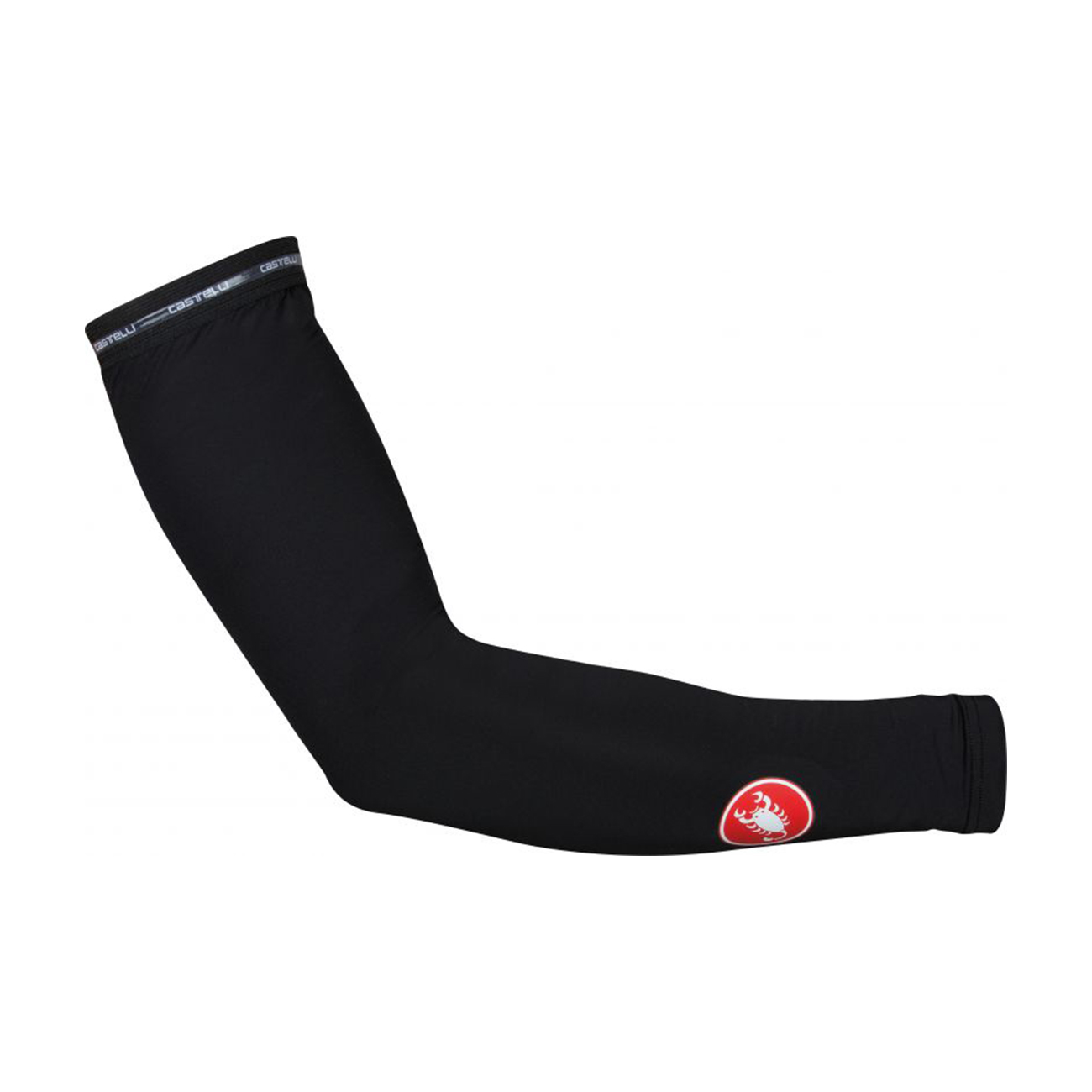 
                CASTELLI Cyklistické návleky na ruce - UPF 50+ LIGHT - černá XL
            