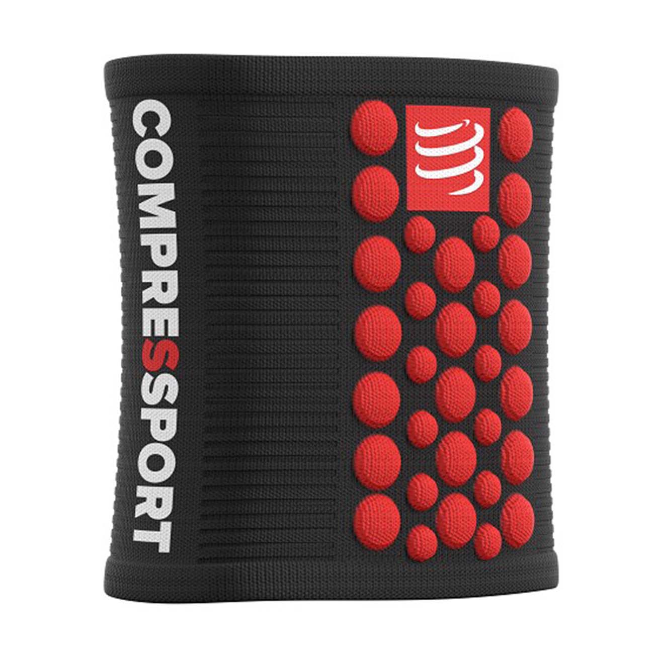 
                COMPRESSPORT potítko - 3D.DOTS - červená/černá
            