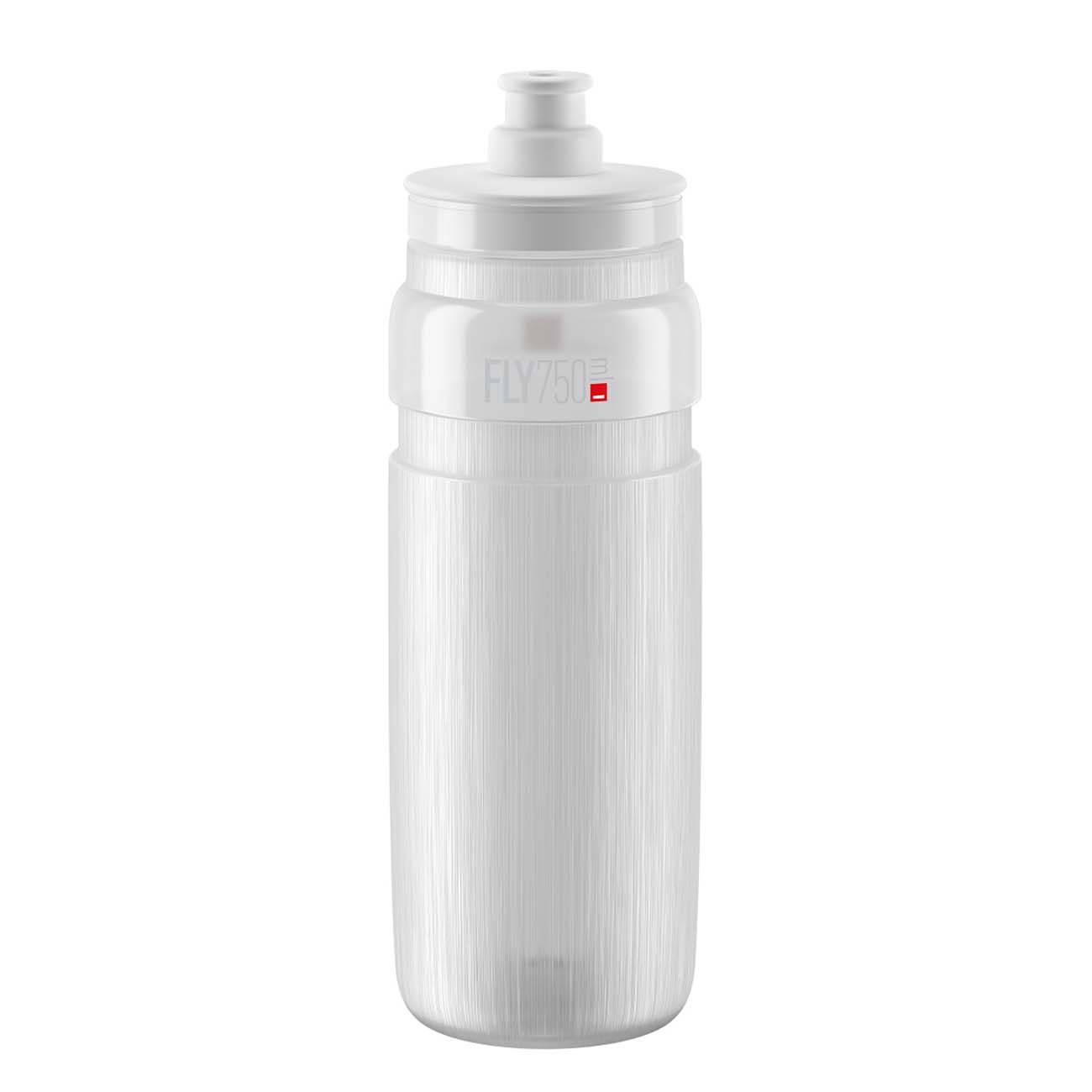 
                ELITE Cyklistická láhev na vodu - FLY TEX 750 ml - transparentní
            