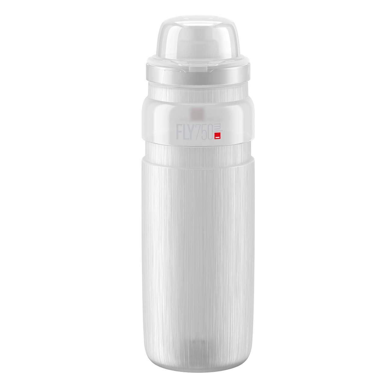 
                ELITE Cyklistická láhev na vodu - FLY MTB TEX 750 ml - transparentní
            