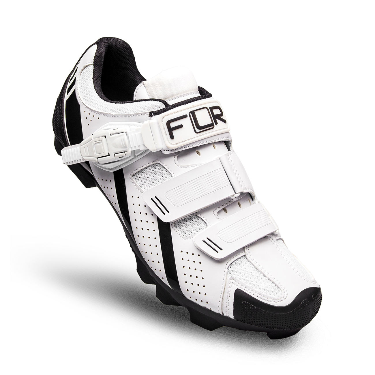 
                FLR Cyklistické tretry - F65 MTB - černá/bílá
            