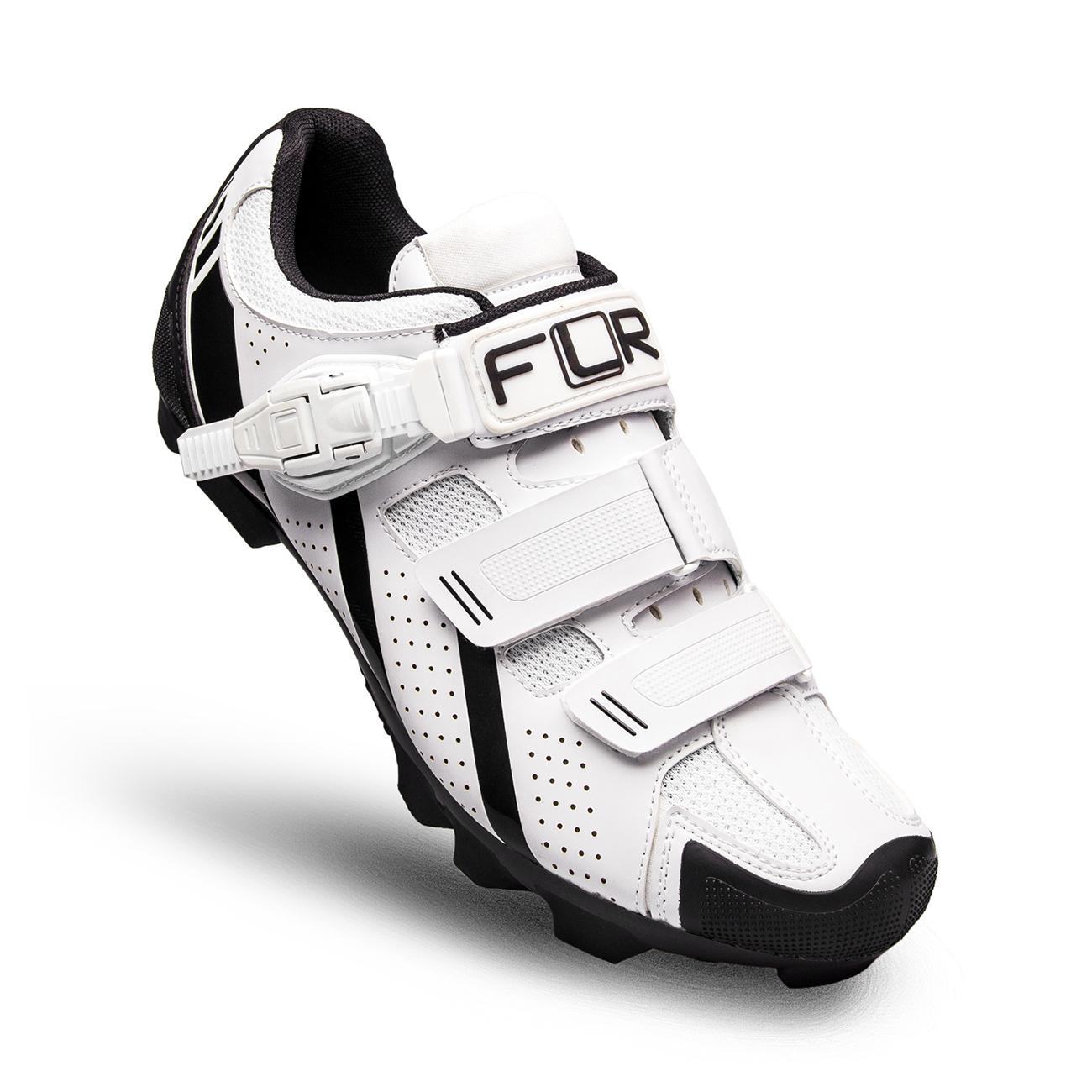 
                FLR Cyklistické tretry - F65 MTB - černá/bílá 39
            