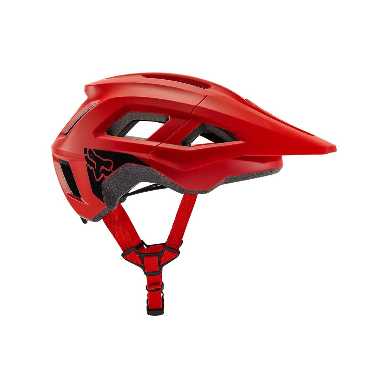 FOX Cyklistická přilba - MAINFRAME TRVRS - červená (59–63 cm)