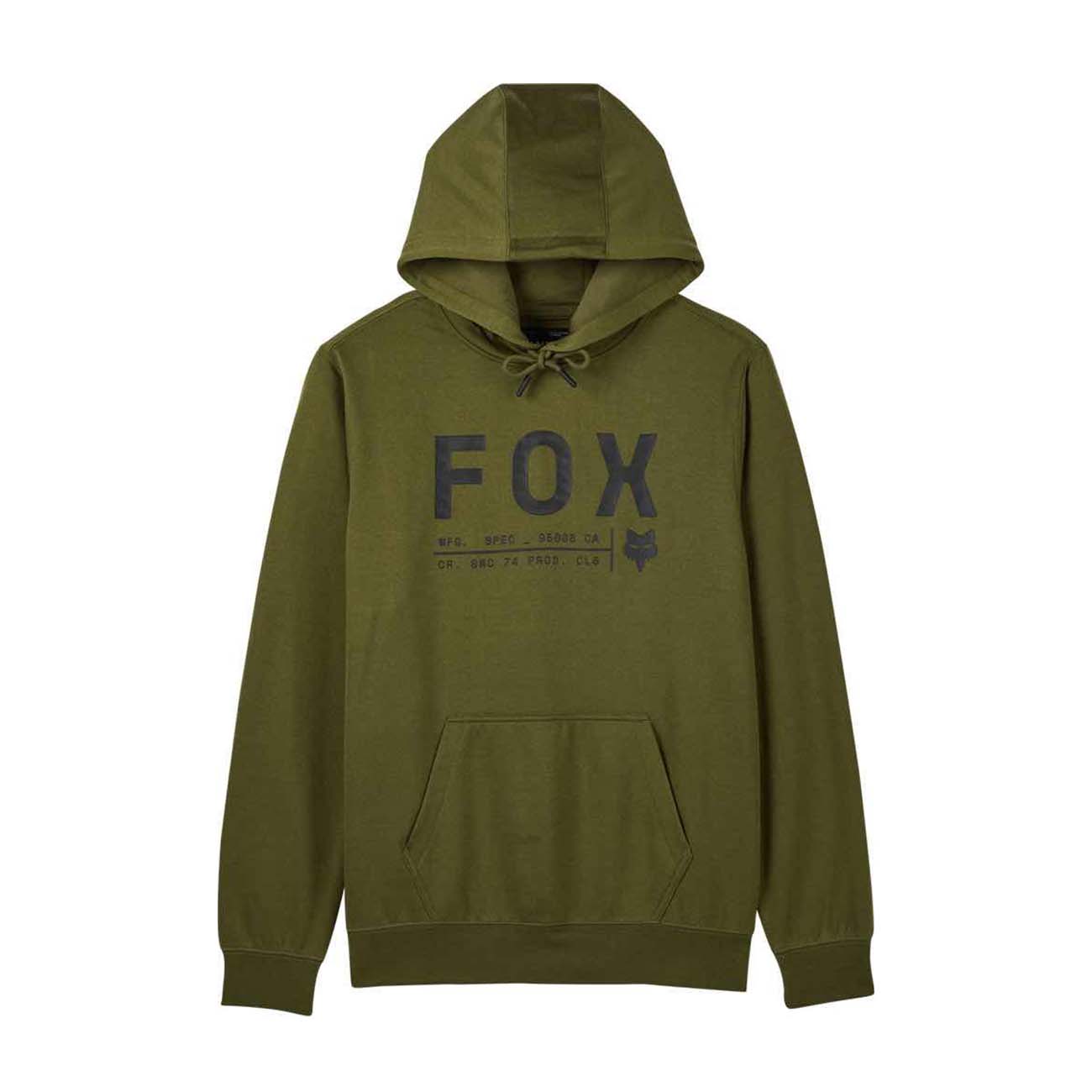 
                FOX Cyklistická mikina - NON STOP FLEECE PO - zelená M
            