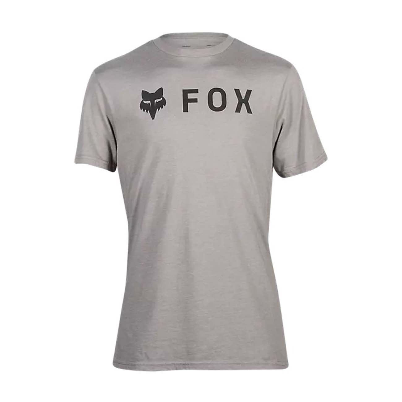 Levně FOX Cyklistické triko s krátkým rukávem - ABSOLUTE PREMIUM - šedá