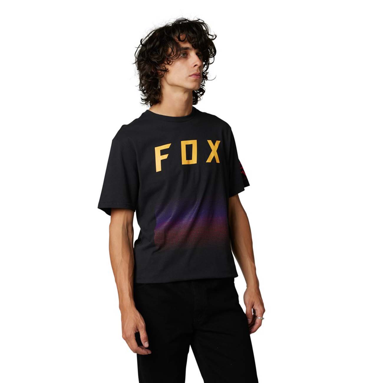 Levně FOX Cyklistické triko s krátkým rukávem - FGMNT PREMIUM - černá XL