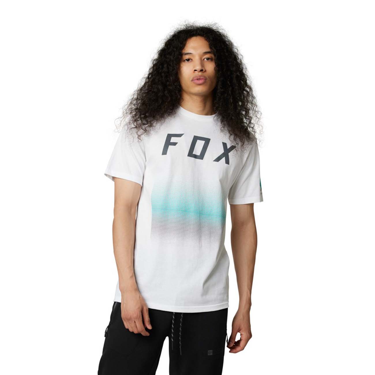 
                FOX Cyklistické triko s krátkým rukávem - FGMNT PREMIUM - bílá
            