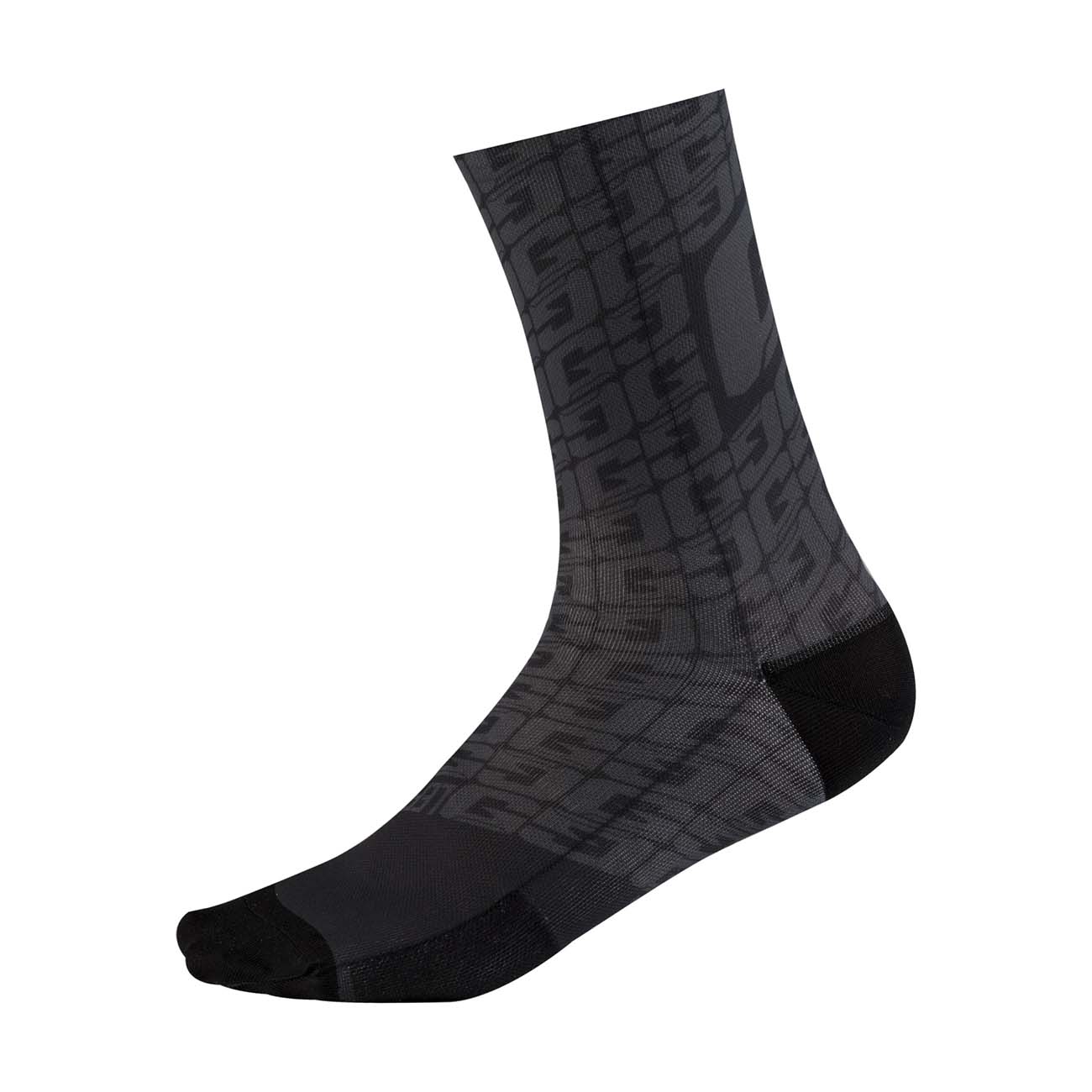 
                GAERNE Cyklistické ponožky klasické - MONOGRAM - šedá/antracitová L-XL
            