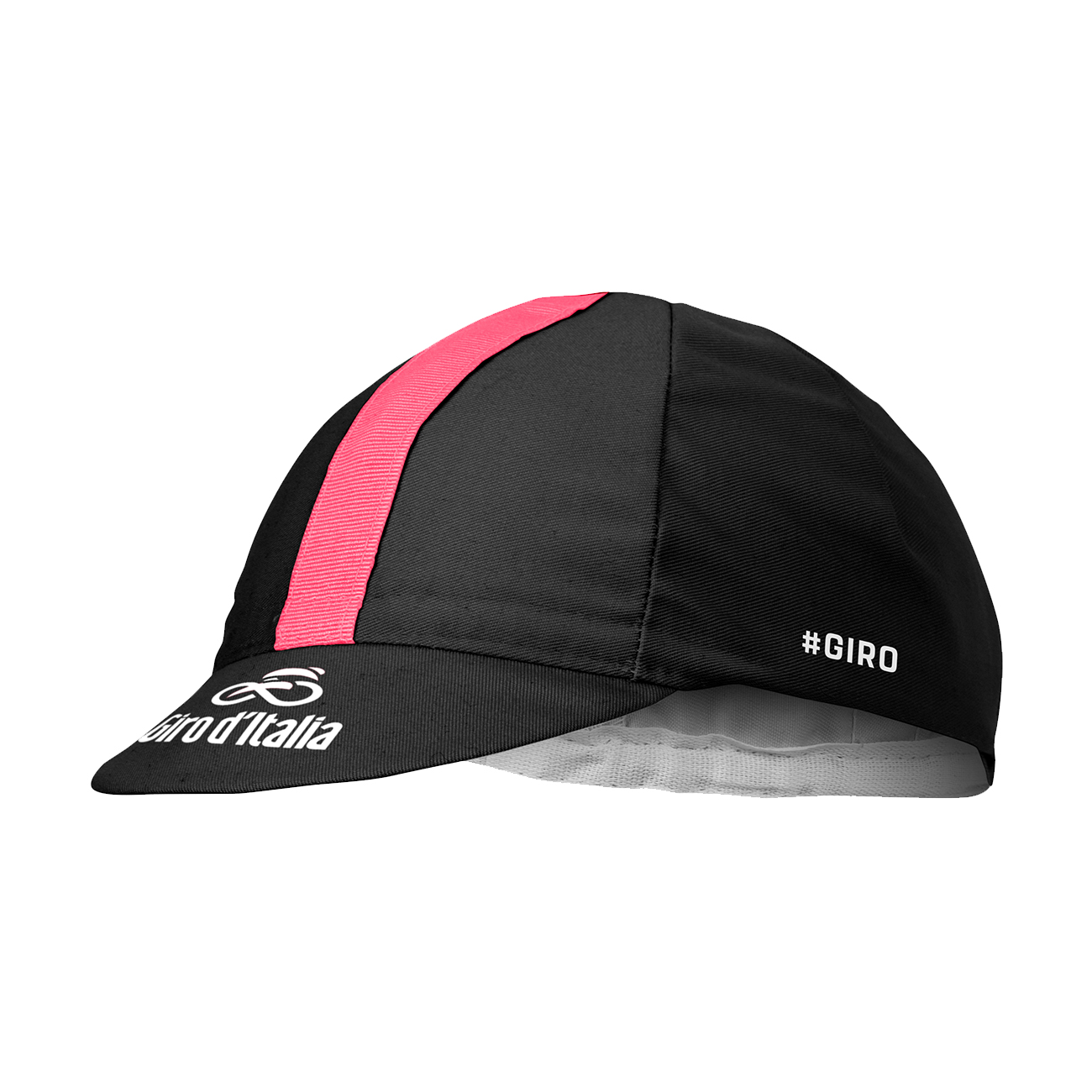 
                CASTELLI Cyklistická čepice - GIRO D\'ITALIA - růžová/černá
            