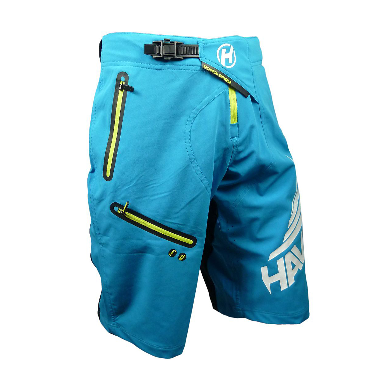 
                HAVEN Cyklistické kalhoty krátké bez laclu - ENERGIZER - modrá XL
            