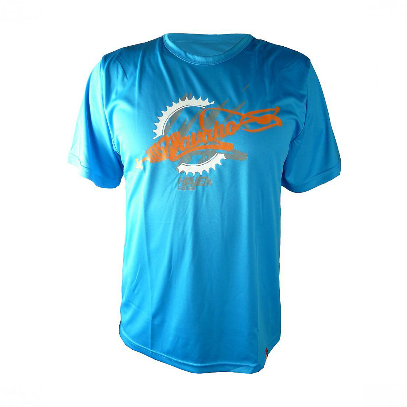 
                HAVEN Cyklistický dres s krátkým rukávem - NAVAHO MTB - oranžová/modrá
            