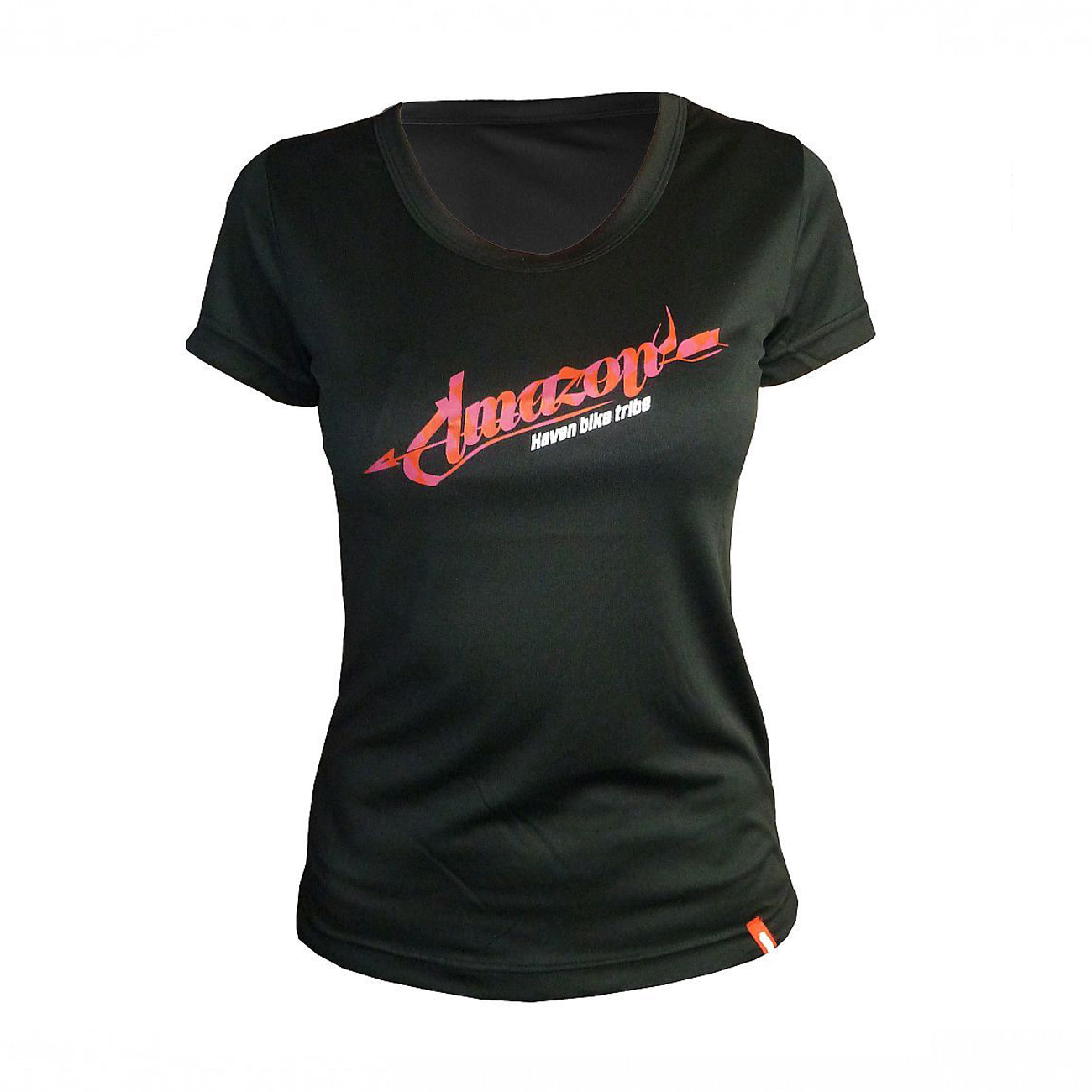 
                HAVEN Cyklistický dres s krátkým rukávem - AMAZON LADY MTB - černá/červená
            