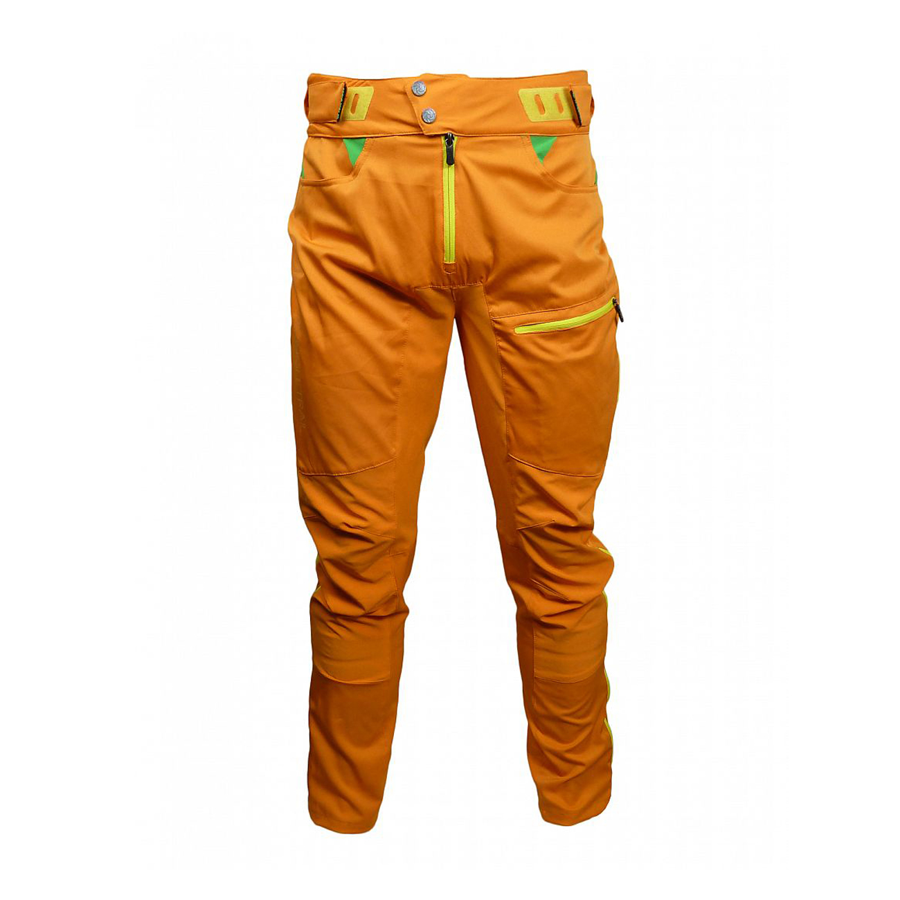 
                HAVEN Cyklistické kalhoty dlouhé bez laclu - SINGLETRAIL LONG - oranžová S
            