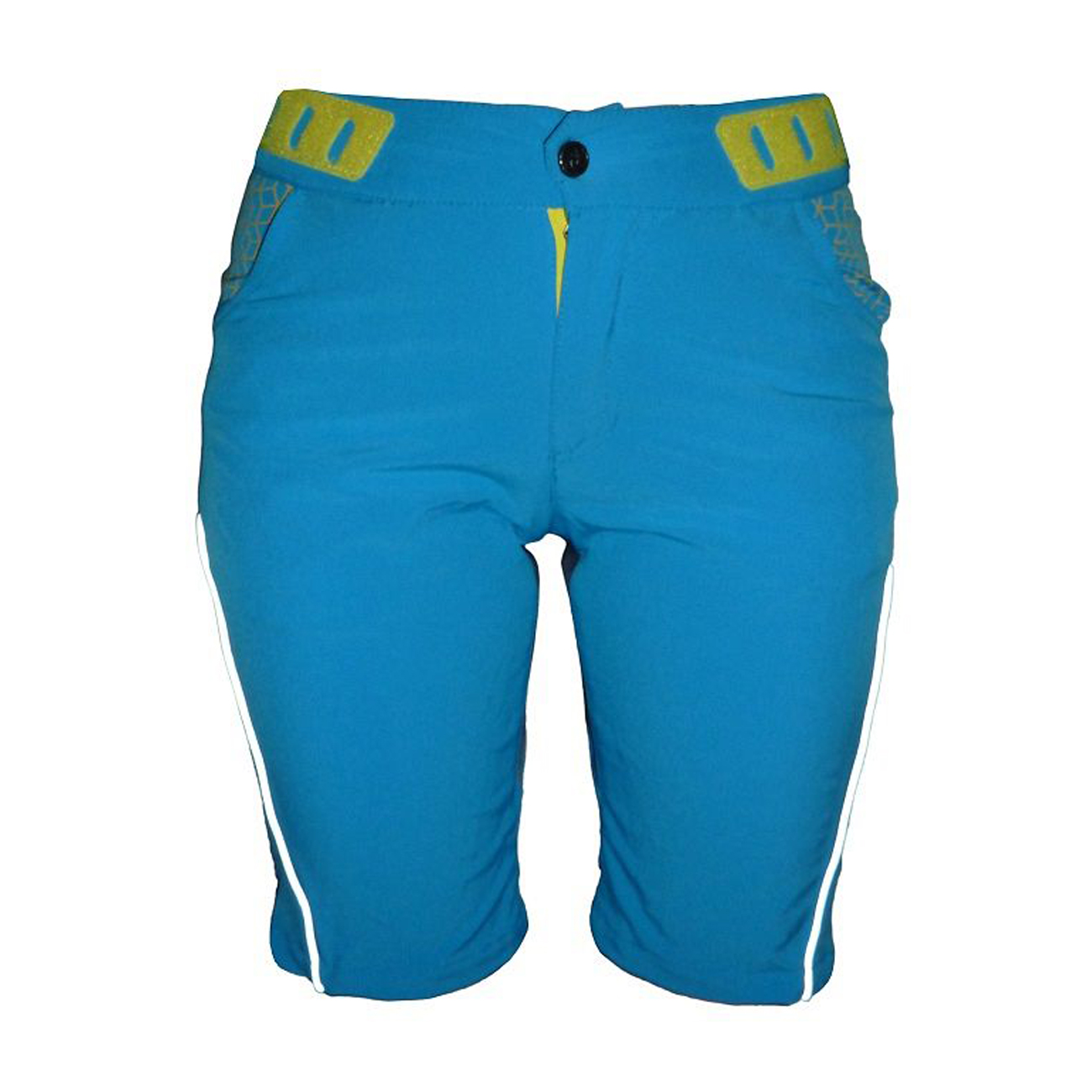 
                HAVEN Cyklistické kalhoty krátké bez laclu - SINGLETRAIL LADY - modrá XL
            