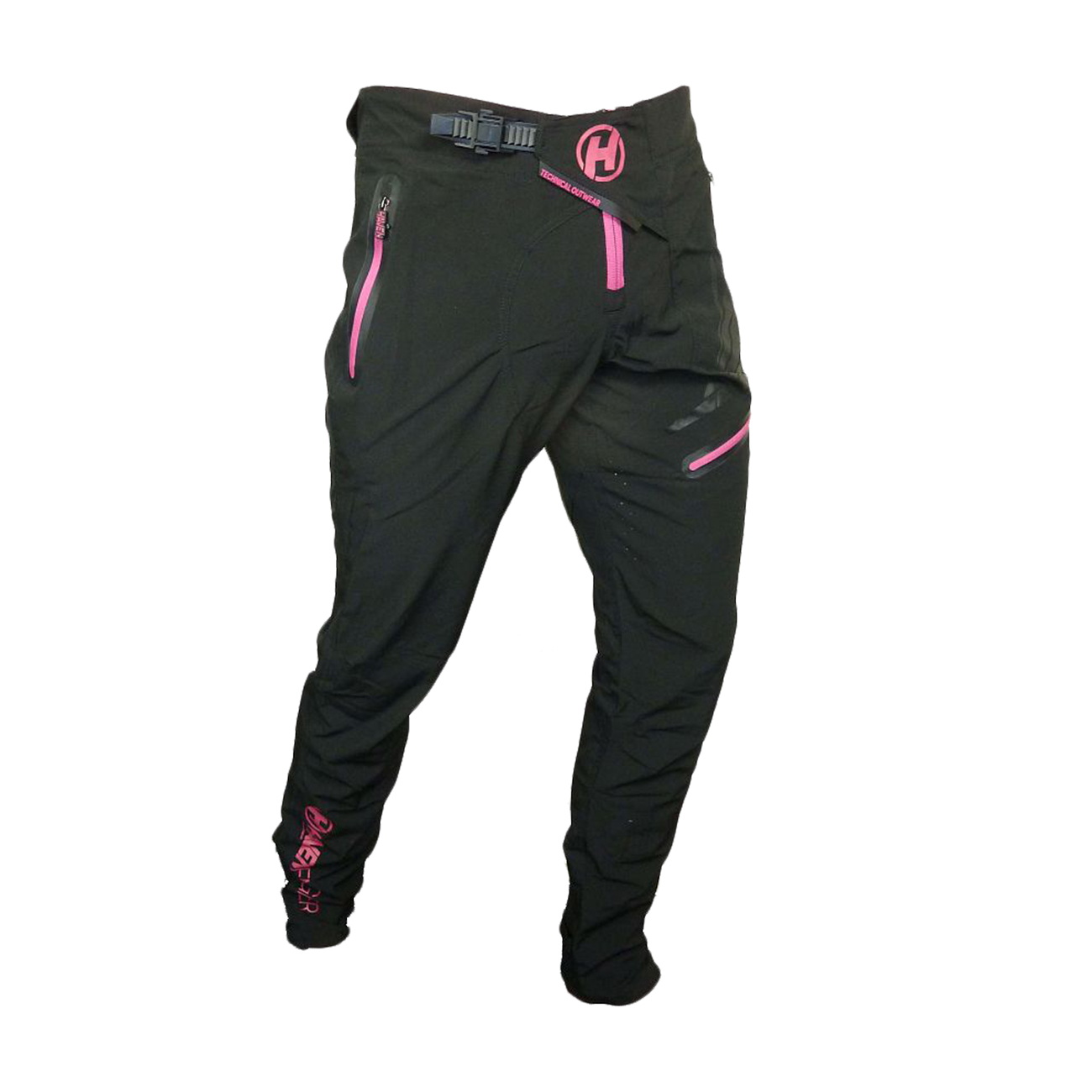 
                HAVEN Cyklistické kalhoty dlouhé bez laclu - ENERGIZER LONG  - růžová/černá XL
            