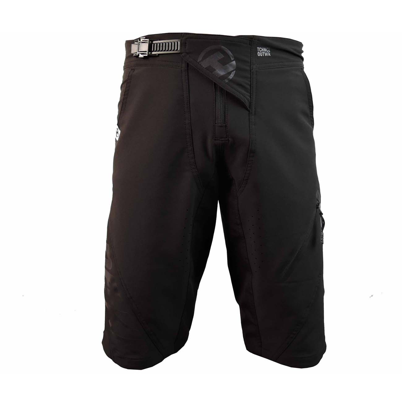 
                HAVEN Cyklistické kalhoty krátké bez laclu - RIDE-KI SHORT - černá S
            