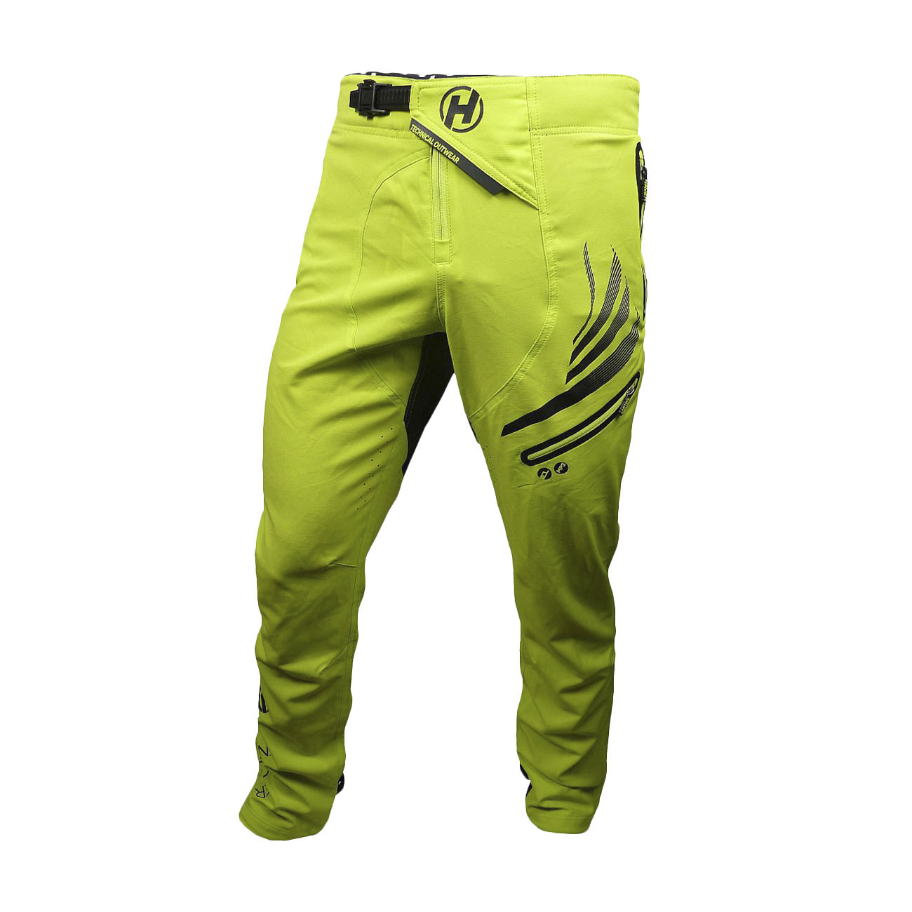 
                HAVEN Cyklistické kalhoty dlouhé bez laclu - ENERGIZER LONG  - zelená XL
            