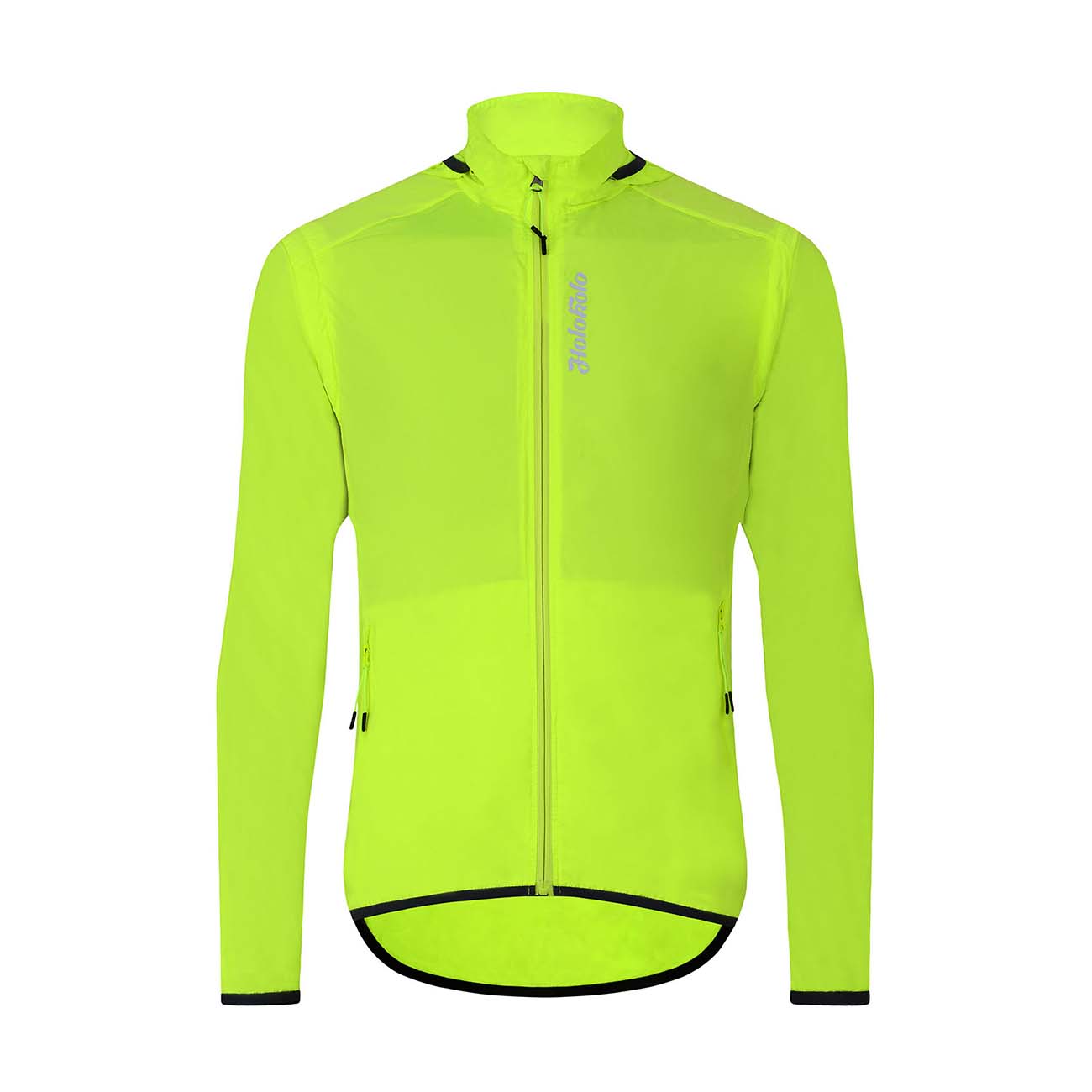 
                HOLOKOLO Cyklistická větruodolná bunda - NEON - žlutá M
            