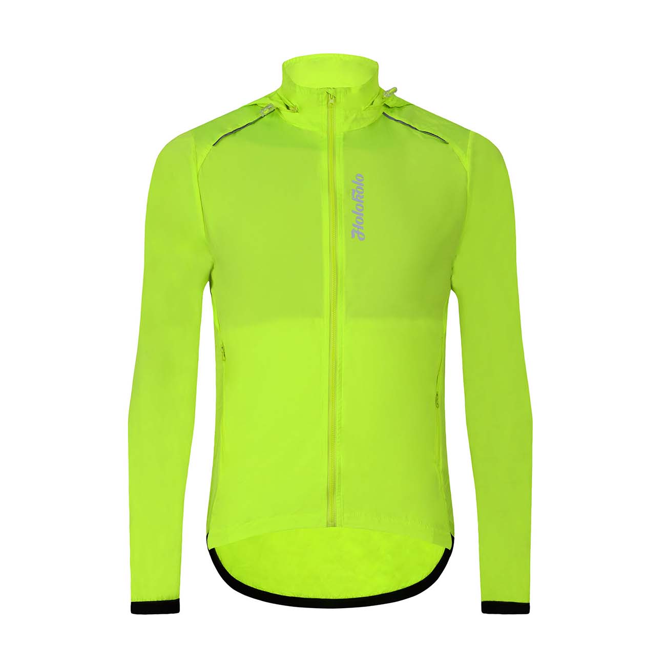 
                HOLOKOLO Cyklistická větruodolná bunda - NEON II - žlutá 4XL
            