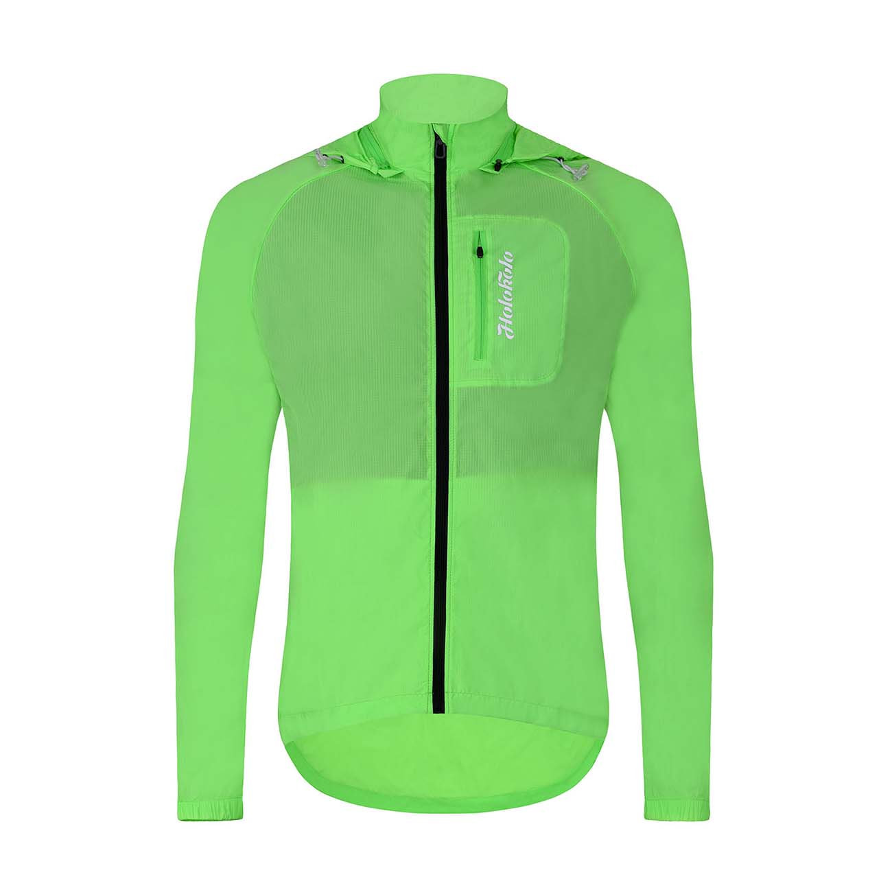 
                HOLOKOLO Cyklistická větruodolná bunda - WIND/RAIN - zelená 2XL
            