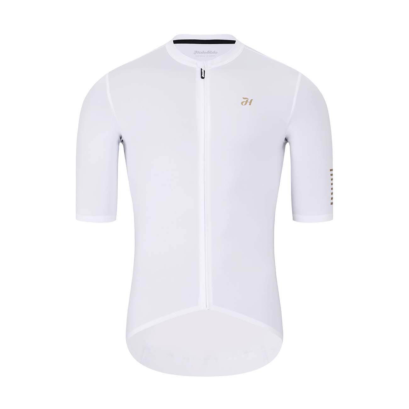 
                HOLOKOLO Cyklistický dres s krátkým rukávem - VICTORIOUS GOLD - bílá XL
            