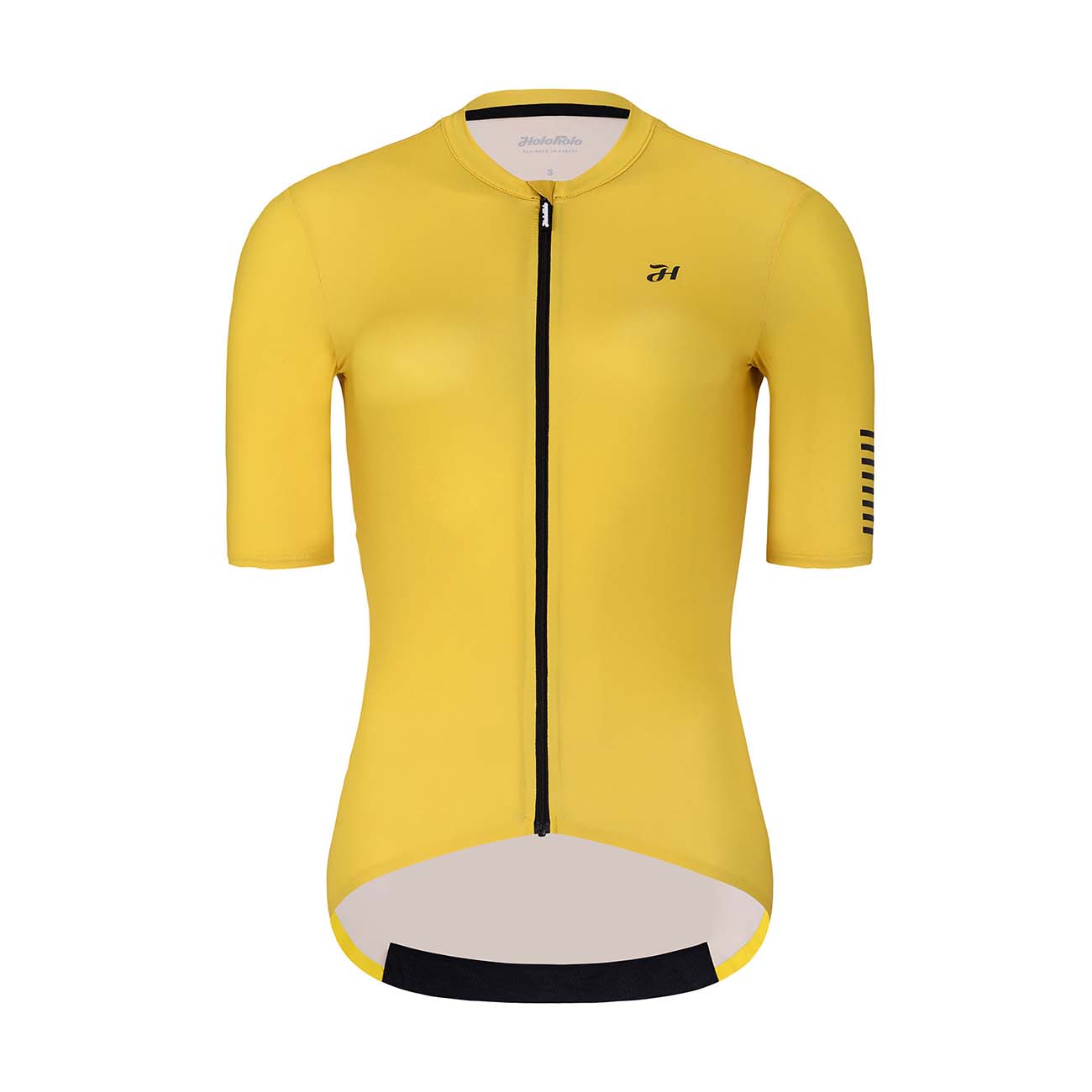 
                HOLOKOLO Cyklistický dres s krátkým rukávem - VICTORIOUS LADY - žlutá M
            