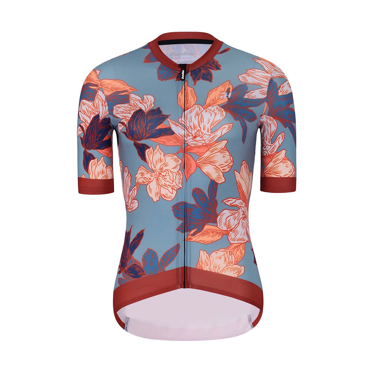 
                HOLOKOLO Cyklistický dres s krátkým rukávem - BLOOM ELITE LADY - vícebarevná/hnědá L
            