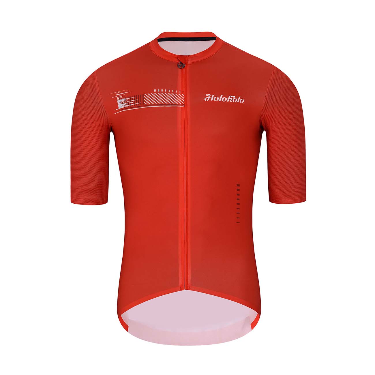 
                HOLOKOLO Cyklistický dres s krátkým rukávem - VIBES - červená XS
            