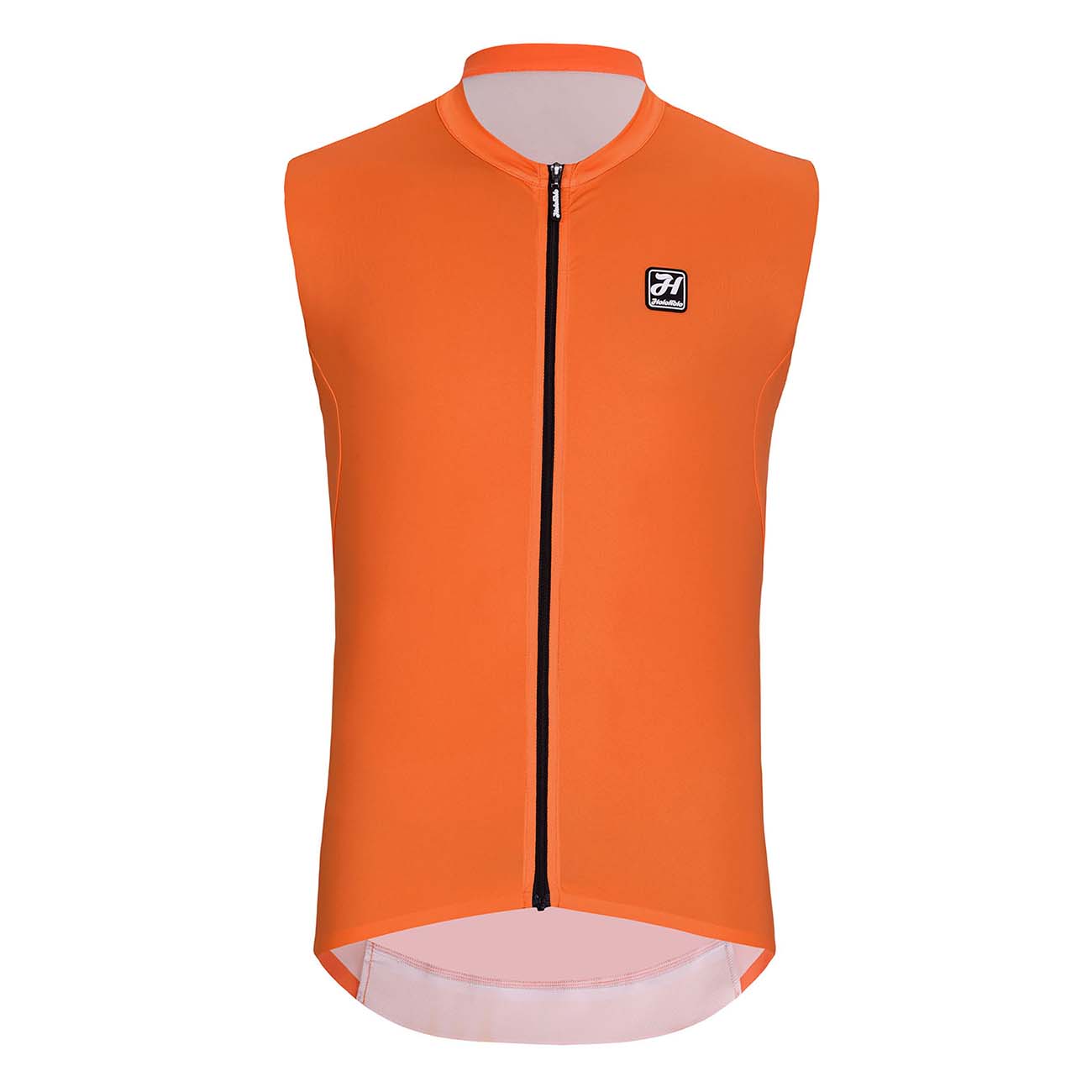 
                HOLOKOLO Cyklistický dres bez rukávů - AIRFLOW - oranžová XS
            